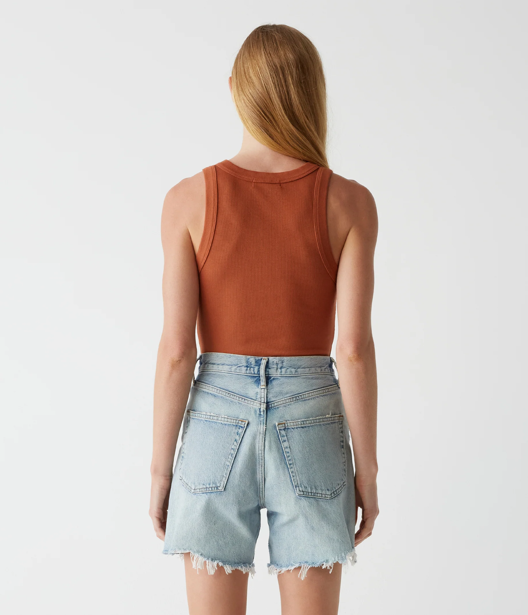 Gina Ribbed Crop Tank - Image 40