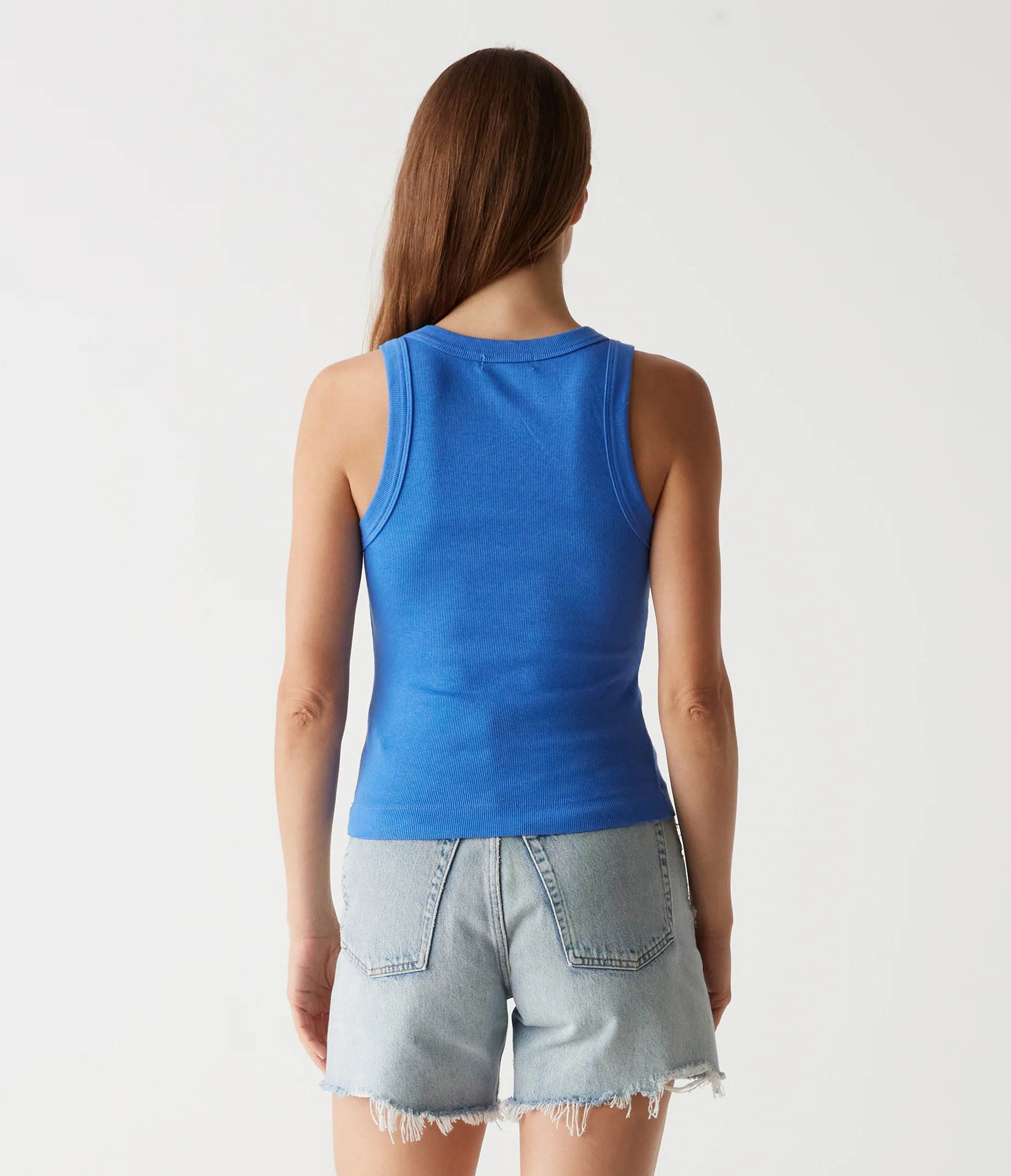 Gina Ribbed Crop Tank - Image 44