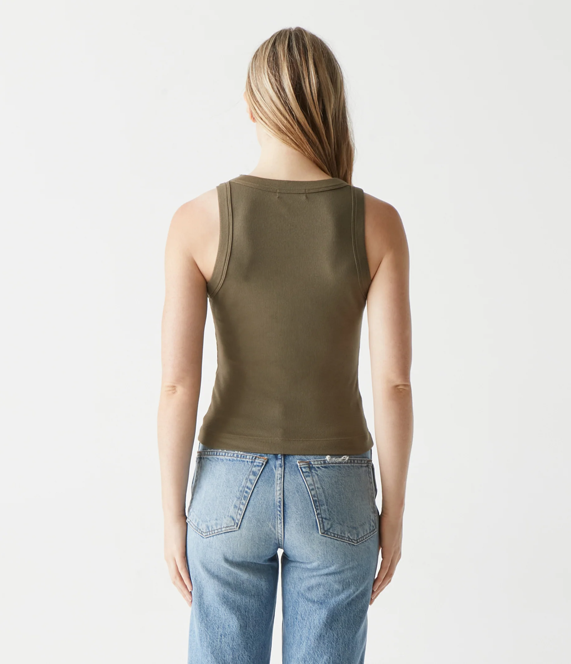 Gina Ribbed Crop Tank - Image 52