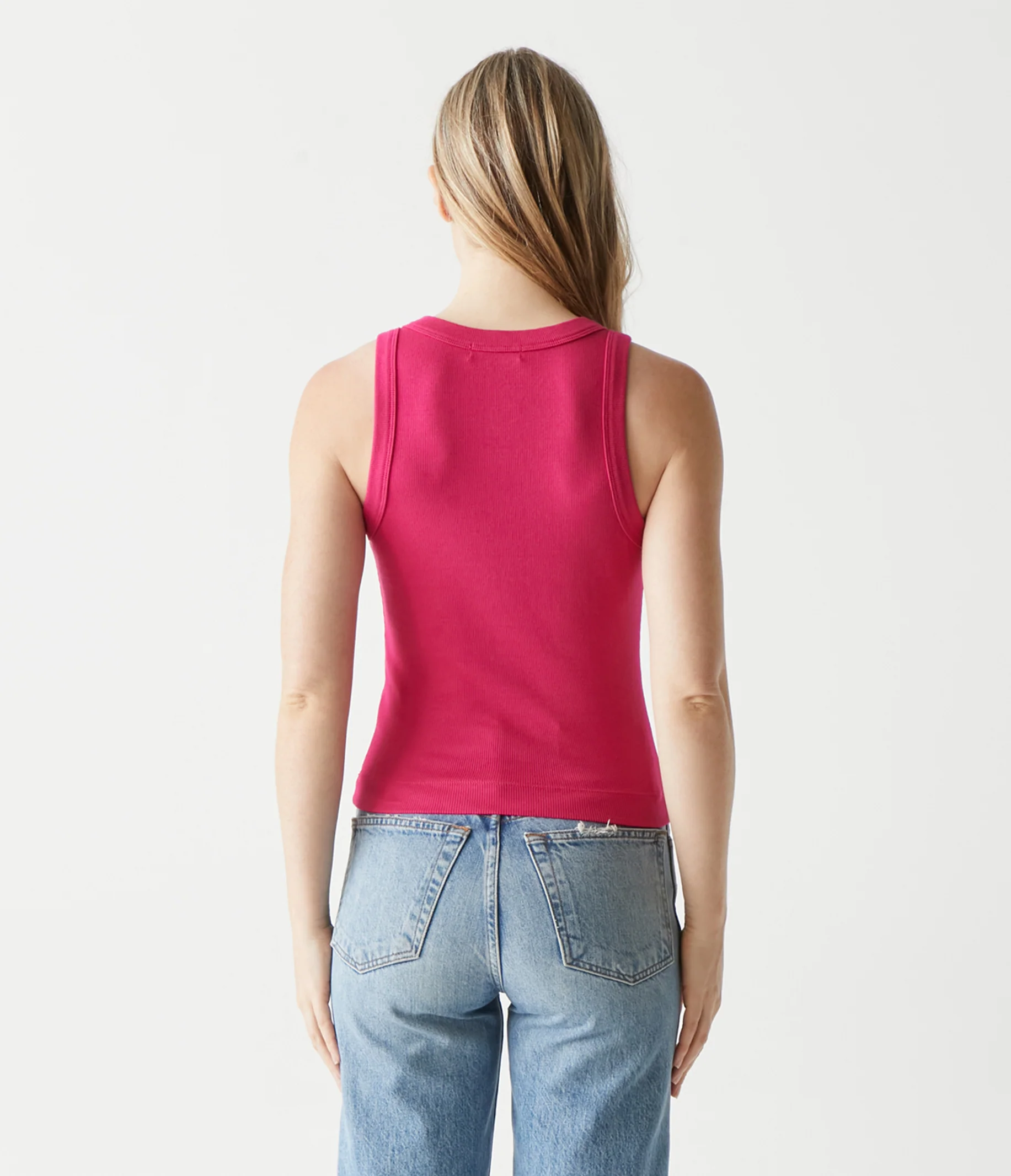 Gina Ribbed Crop Tank - Image 56