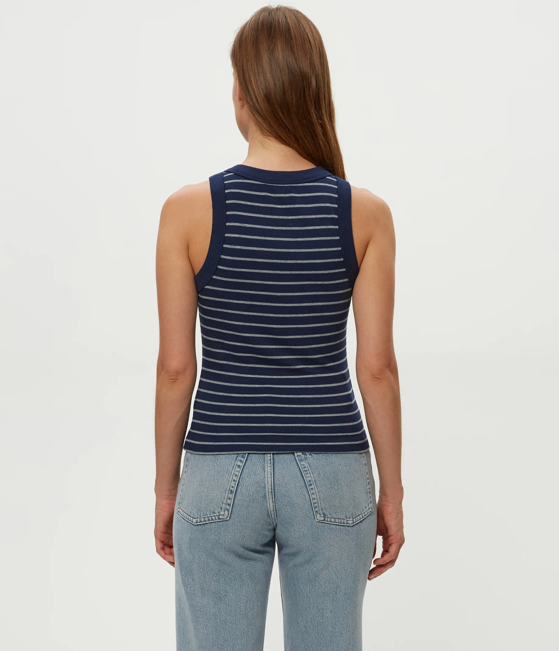 Gina Striped Ribbed Crop Tank - Image 13