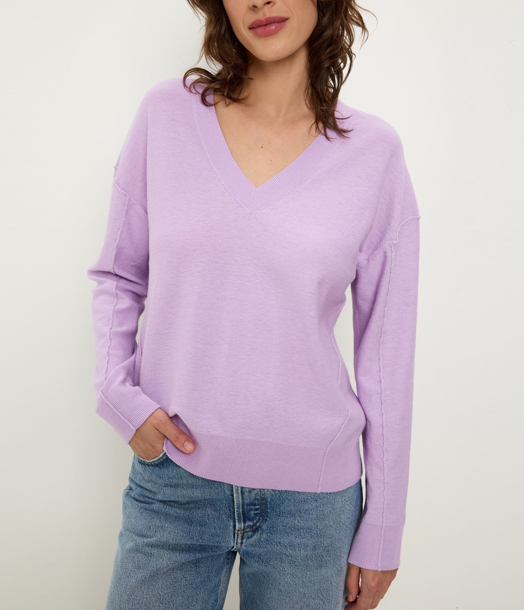 Halsey V-Neck Pullover - Image 17