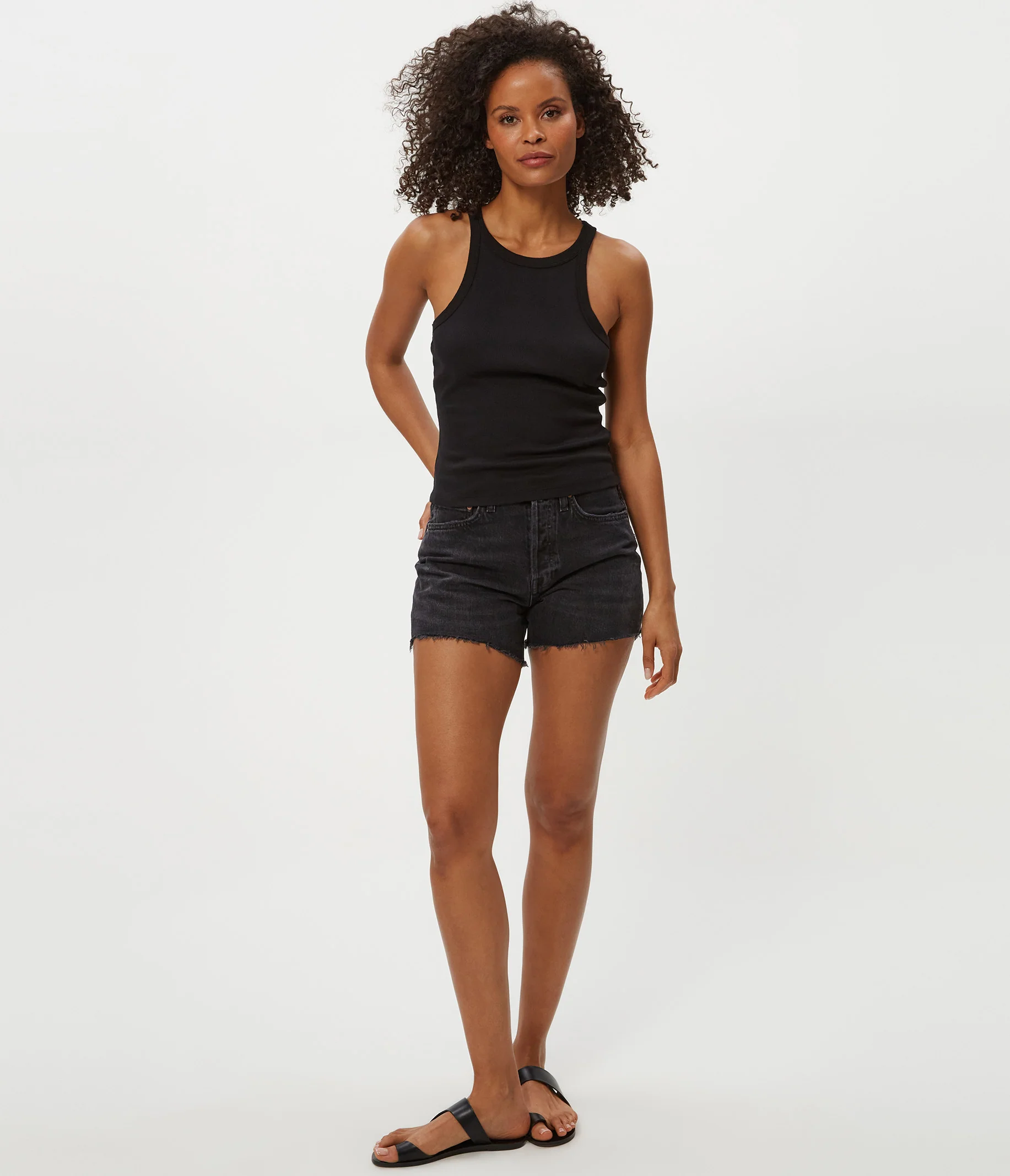 Hayes Ribbed Tank - Image 23