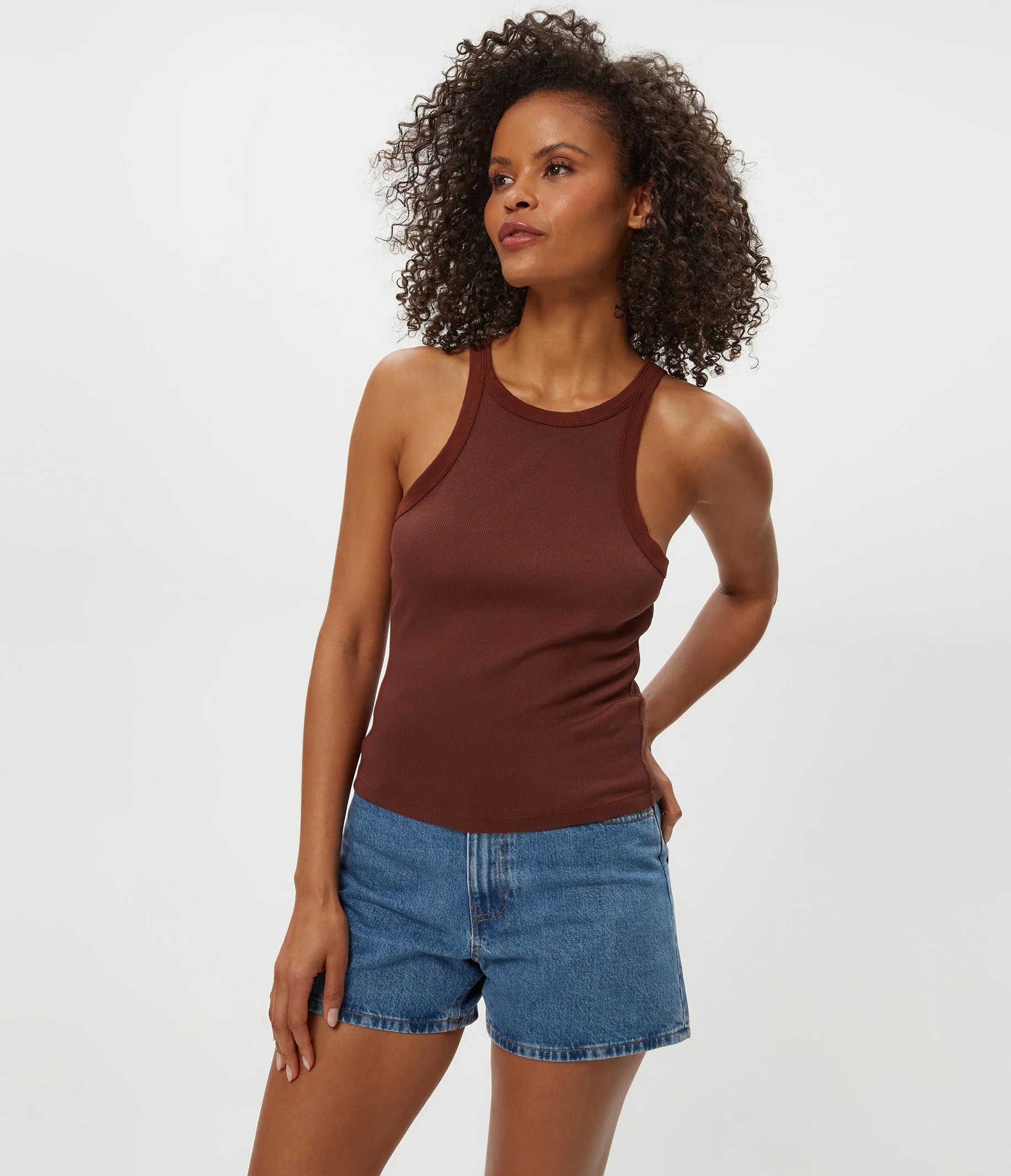 Hayes Ribbed Tank - Image 26