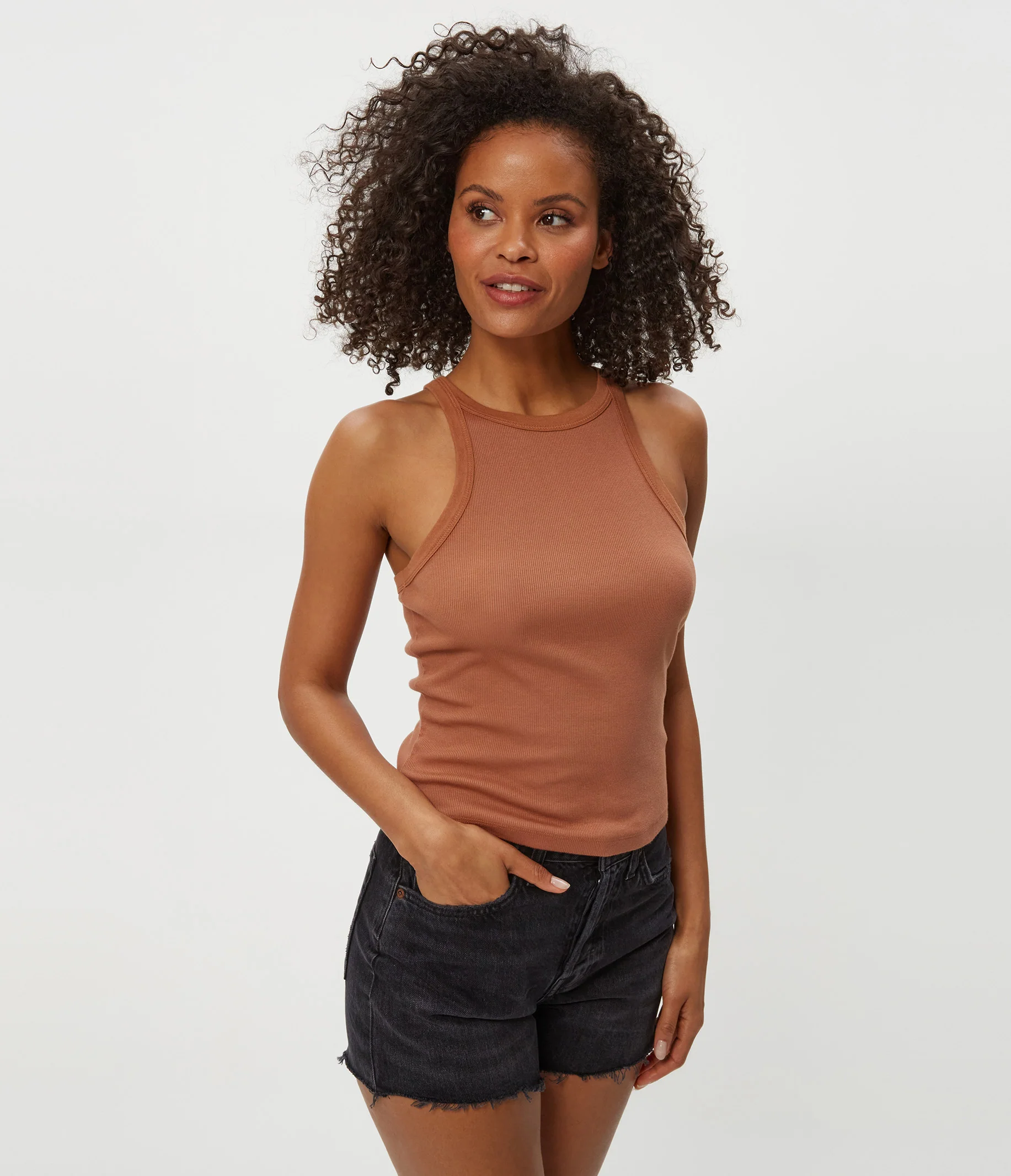 Hayes Ribbed Tank - Image 30