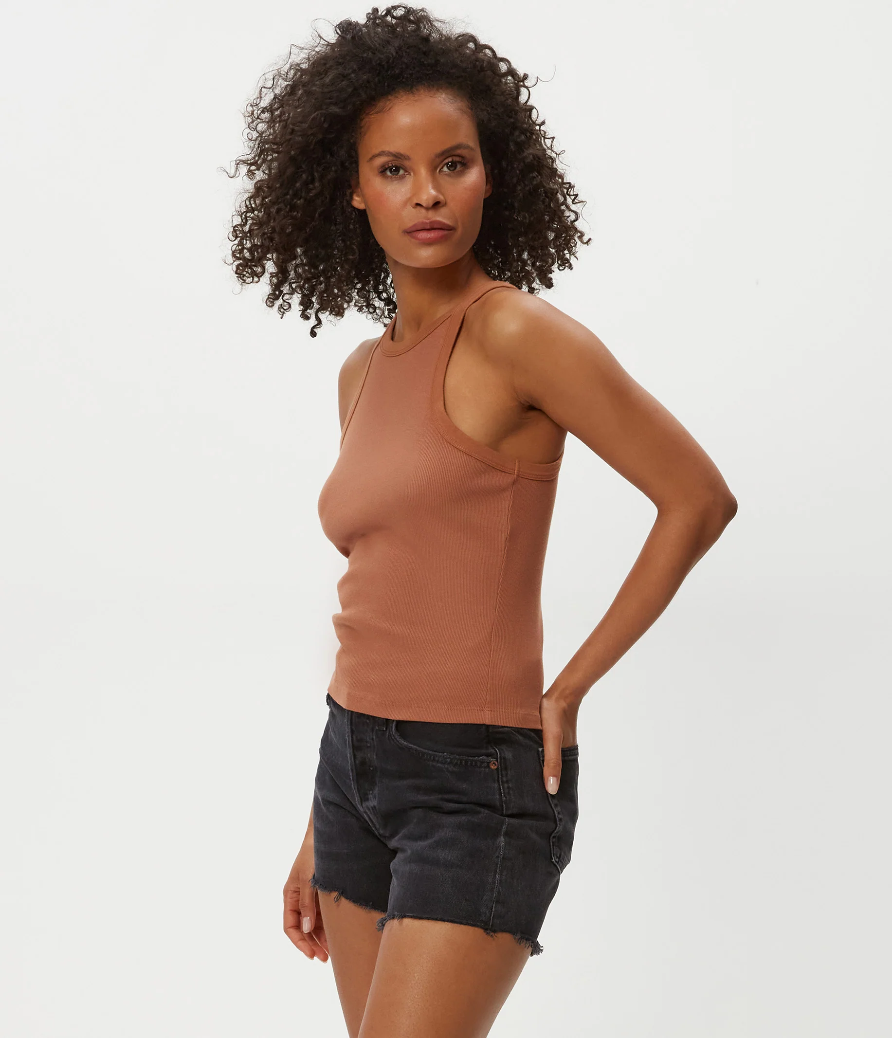 Hayes Ribbed Tank - Image 32