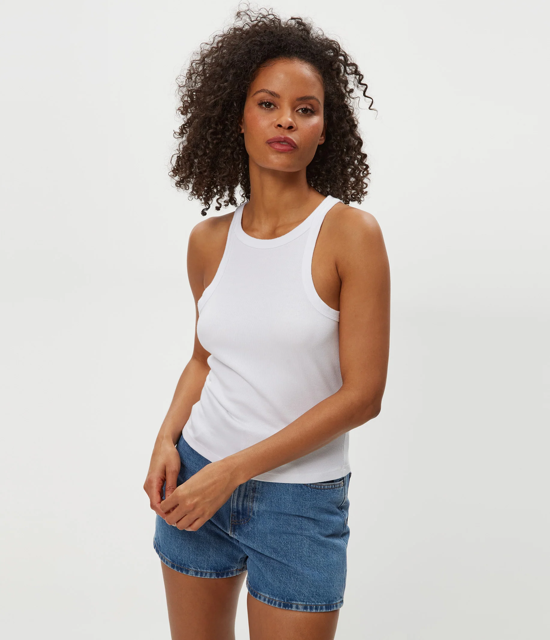 Hayes Ribbed Tank - Image 34