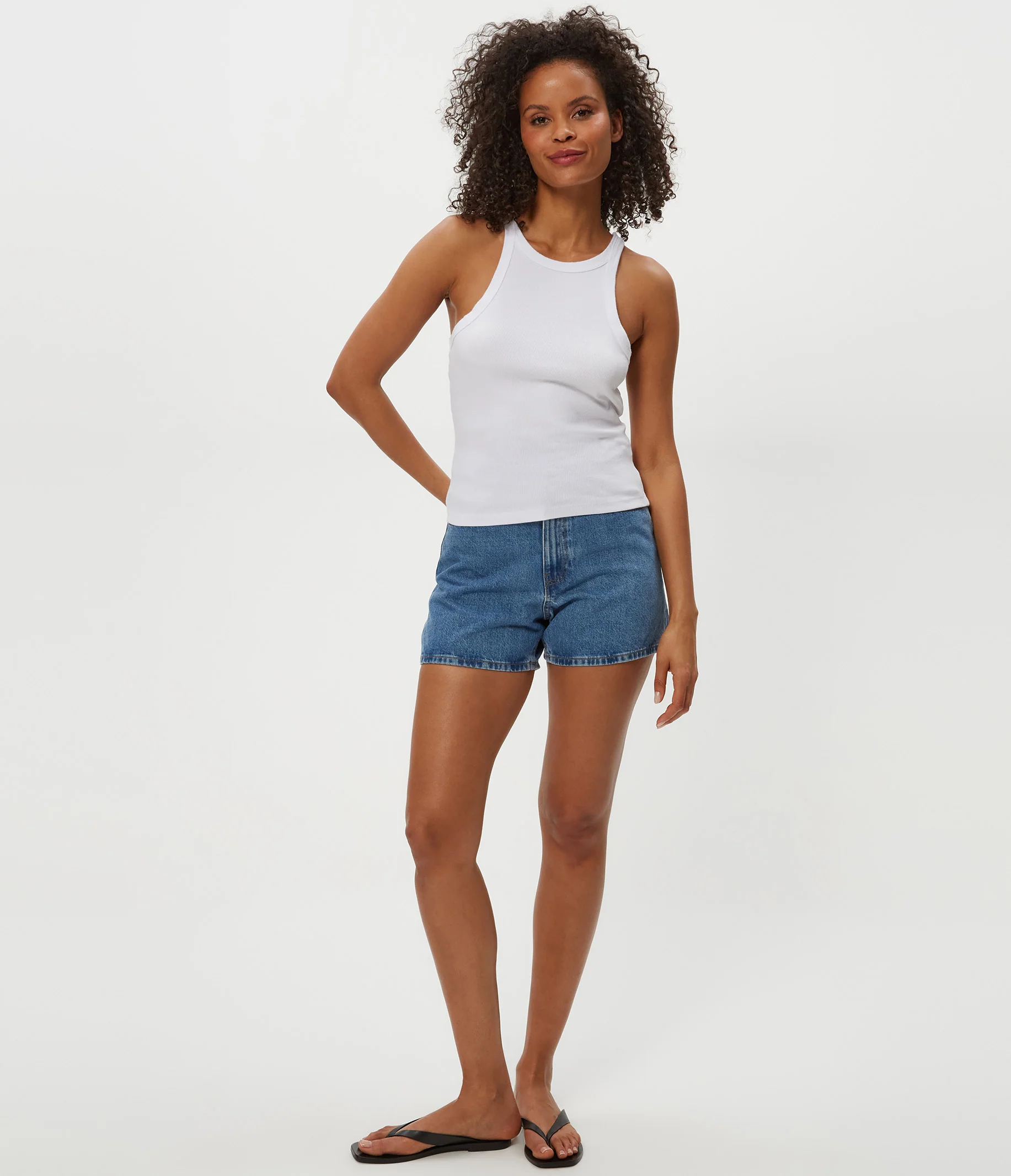 Hayes Ribbed Tank - Image 35
