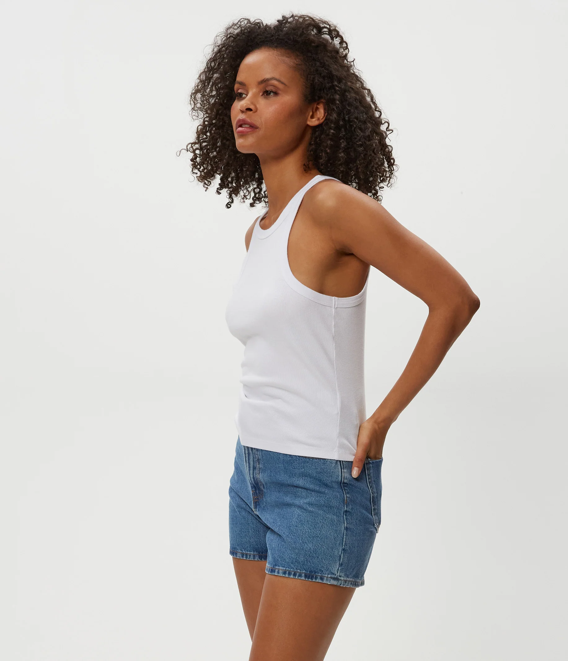 Hayes Ribbed Tank - Image 36