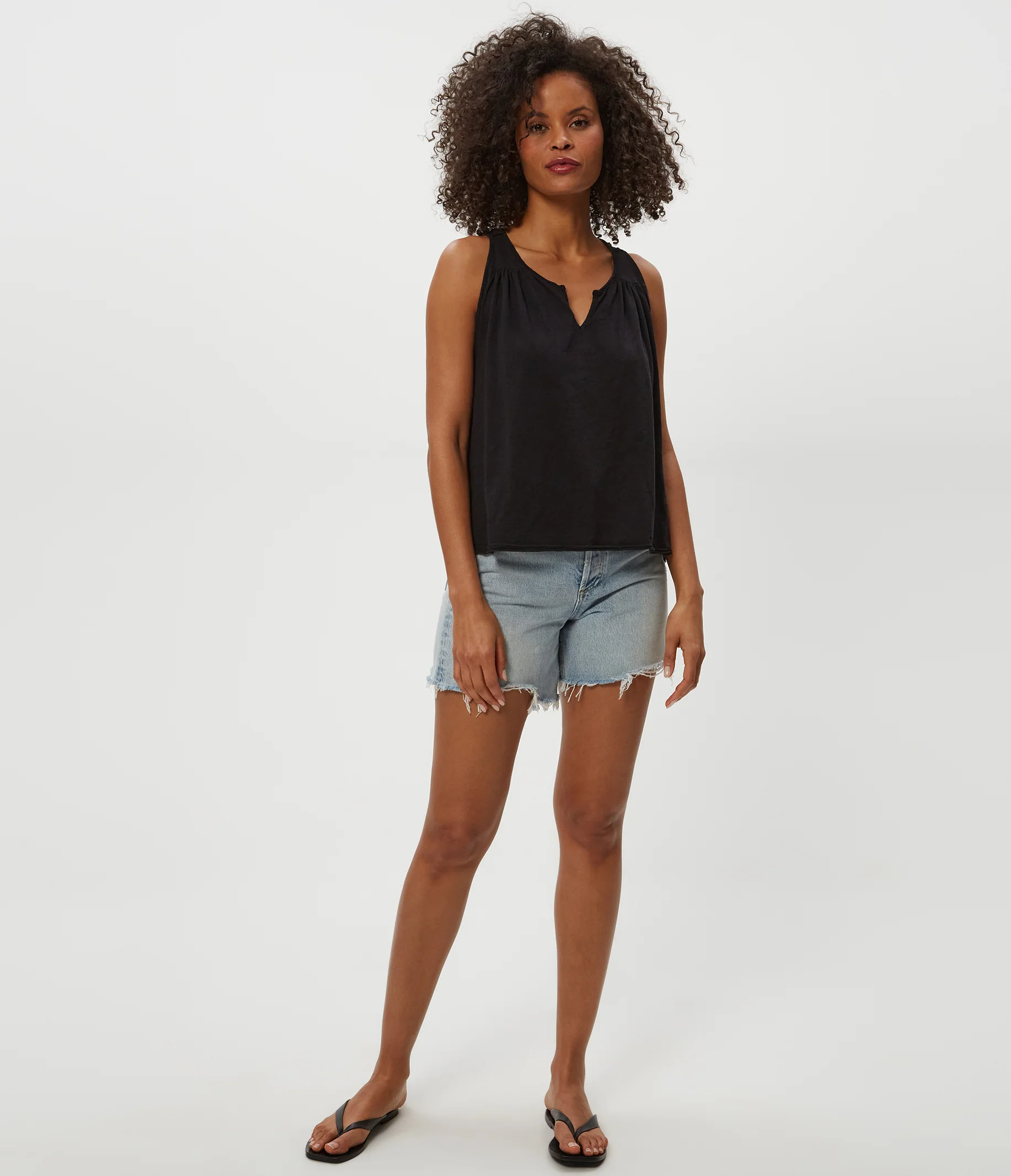 Isla Crochet Trim Tank - Image 14