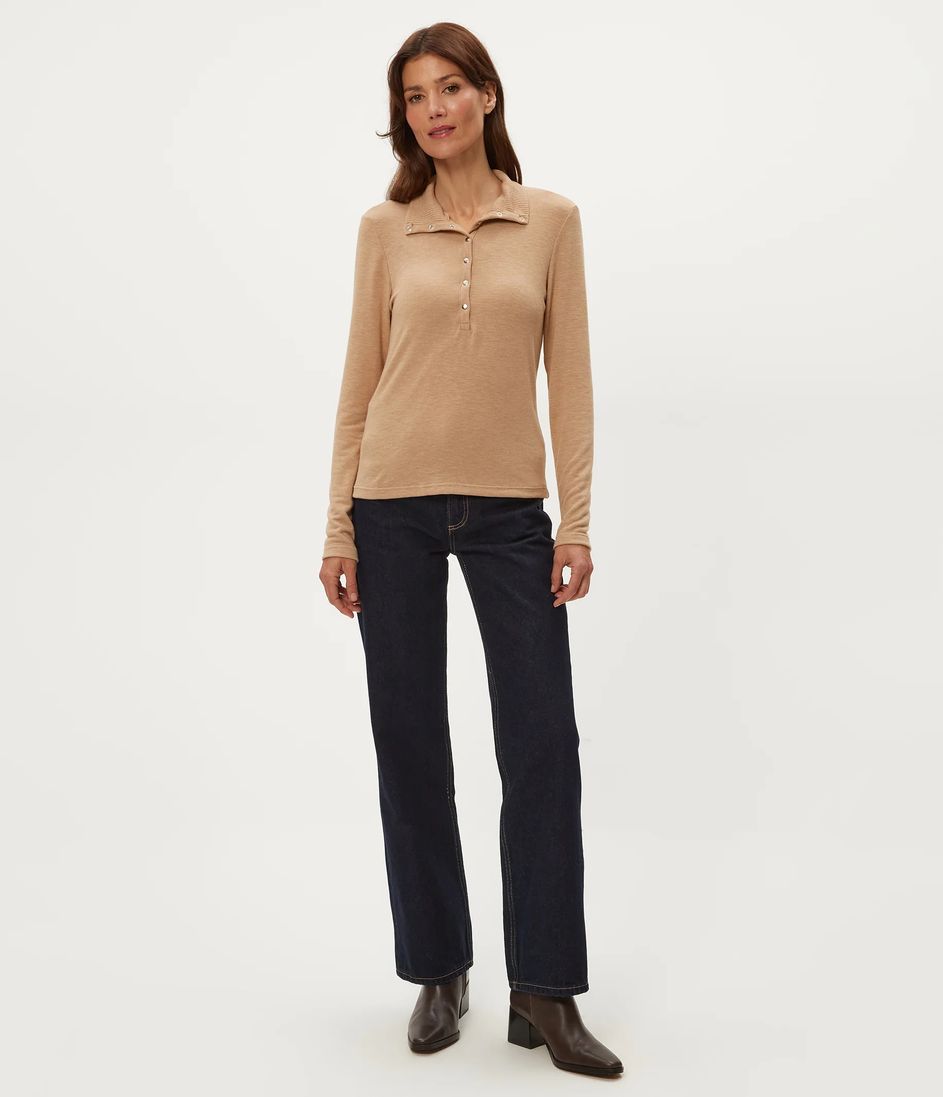 Issa Long Sleeve Henley - Image 2