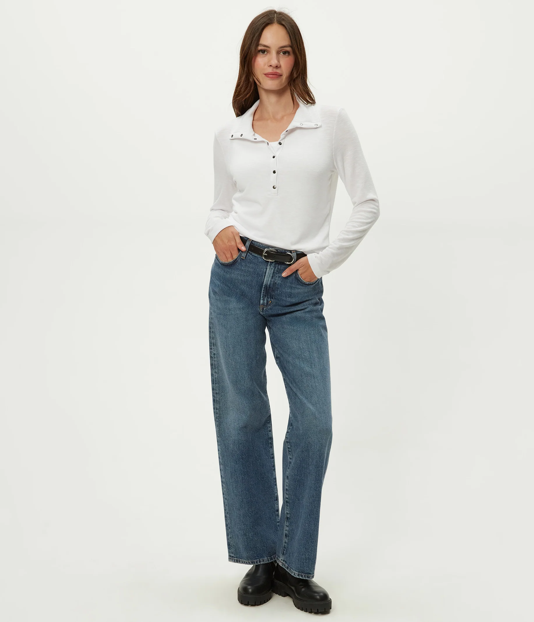Issa Long Sleeve Henley - Image 6
