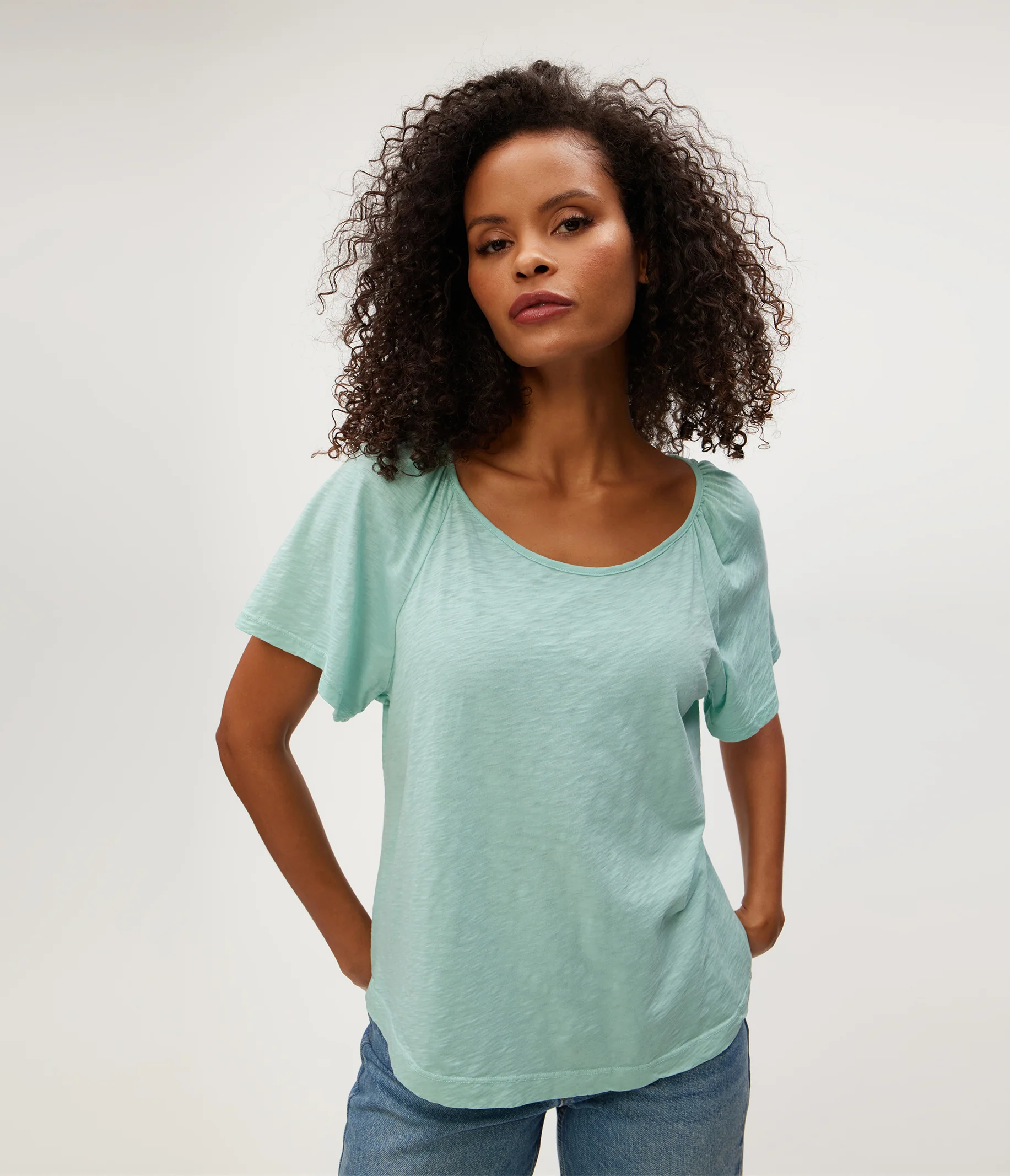 Ivy Flutter Sleeve Top - Image 13