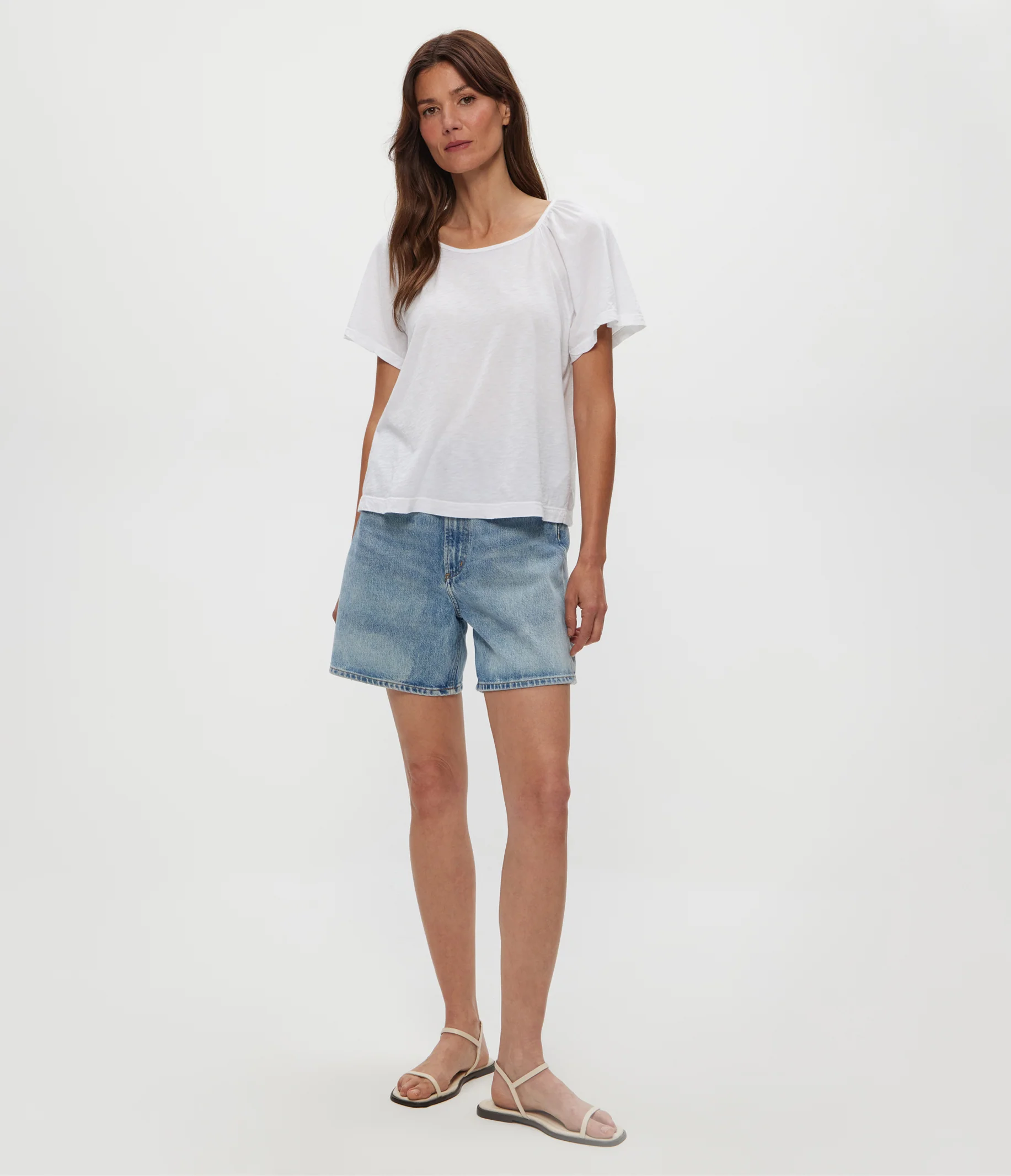 Ivy Flutter Sleeve Top - Image 2