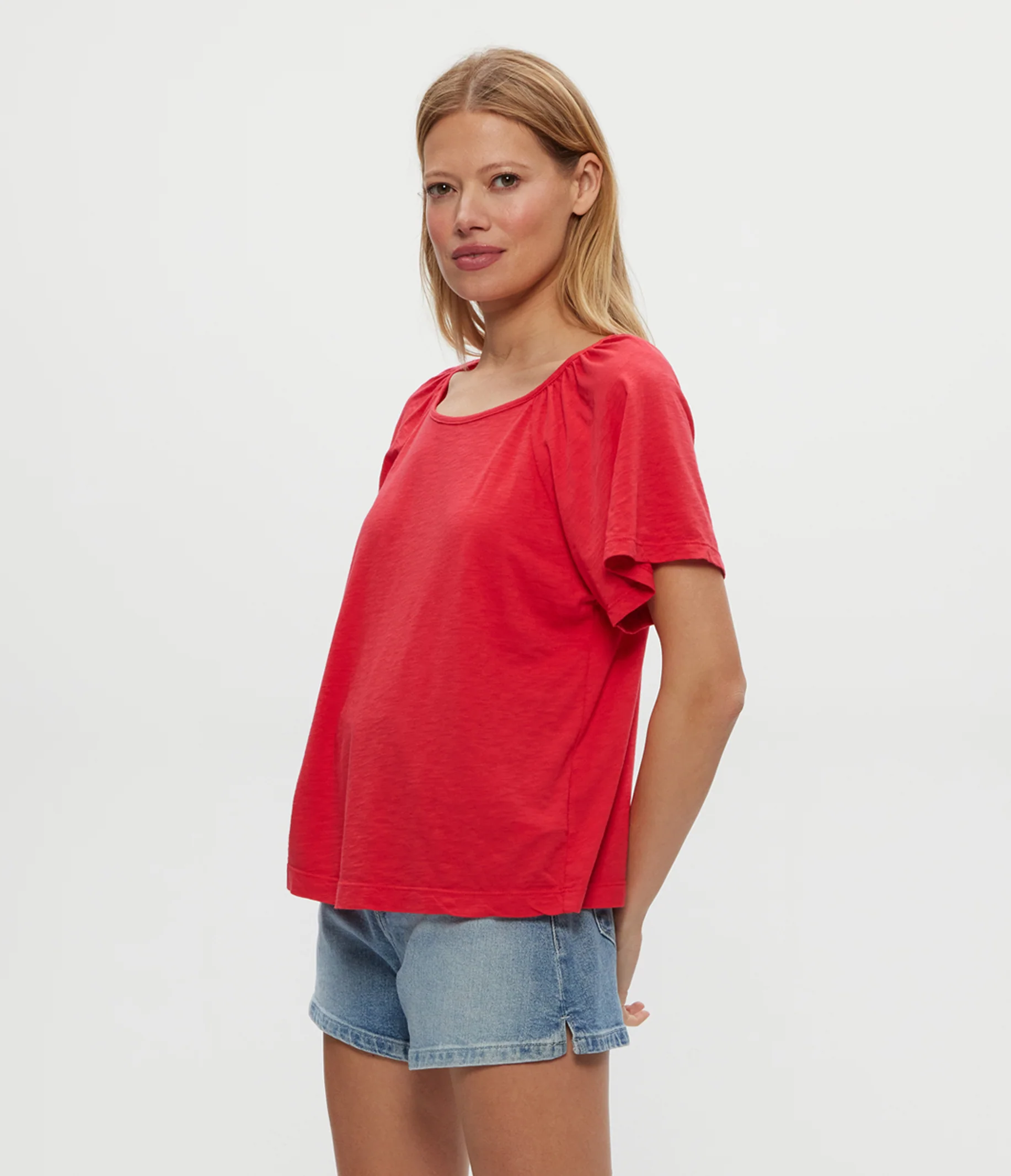 Ivy Flutter Sleeve Top - Image 6
