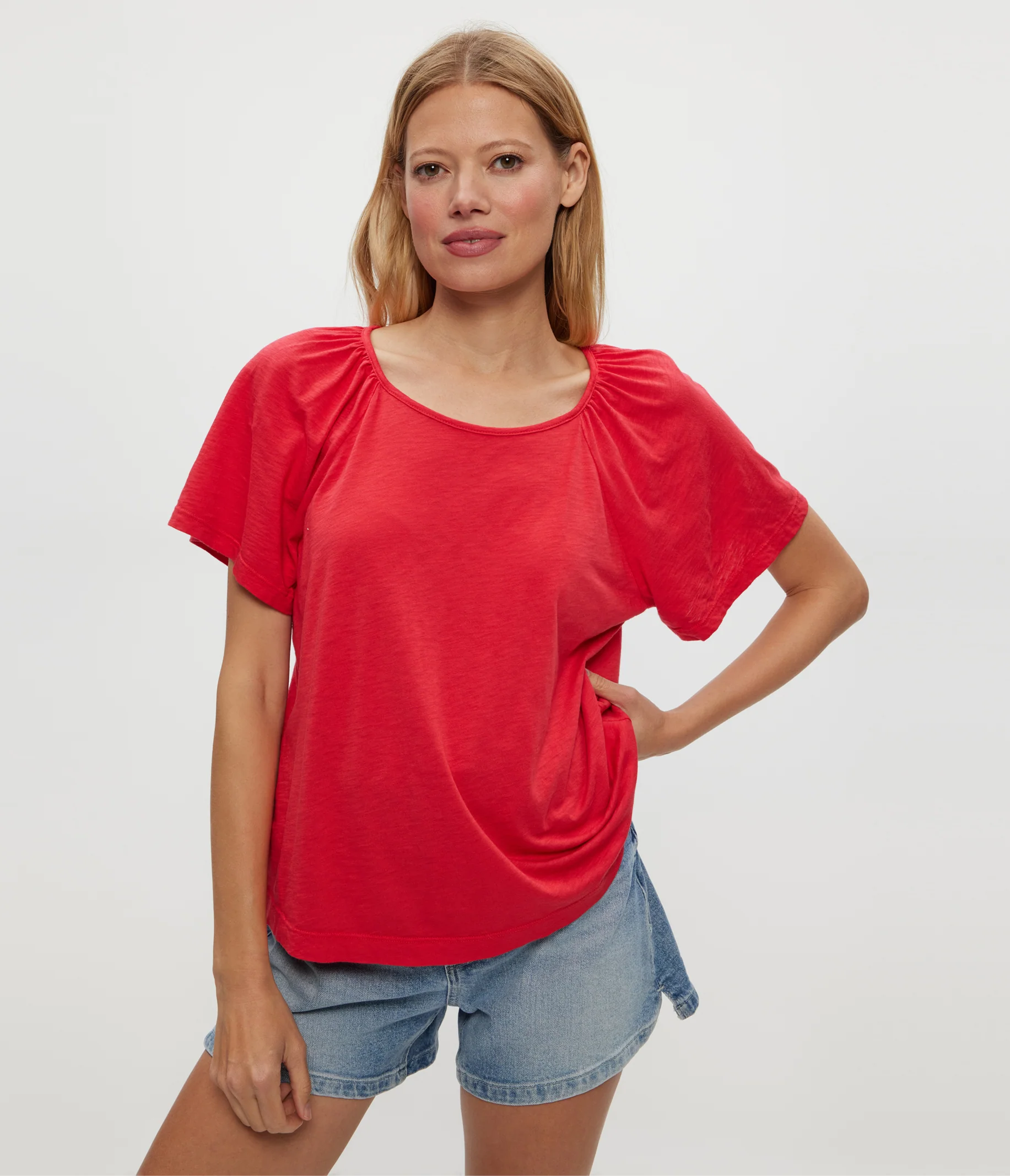 Ivy Flutter Sleeve Top - Image 7