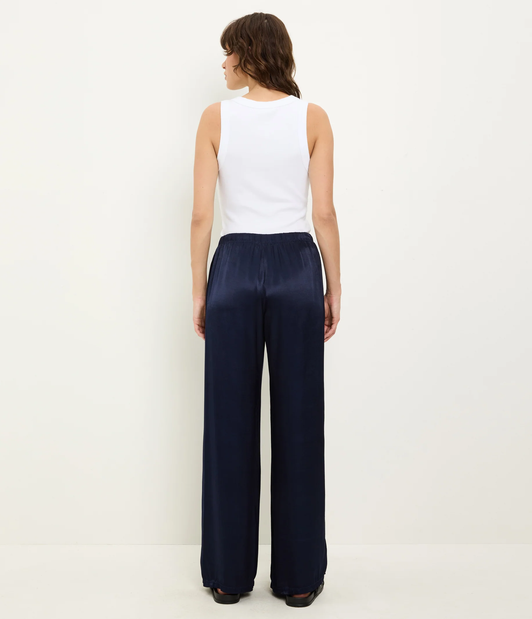 Jacqueline Satin Drawstring Pant - Image 4