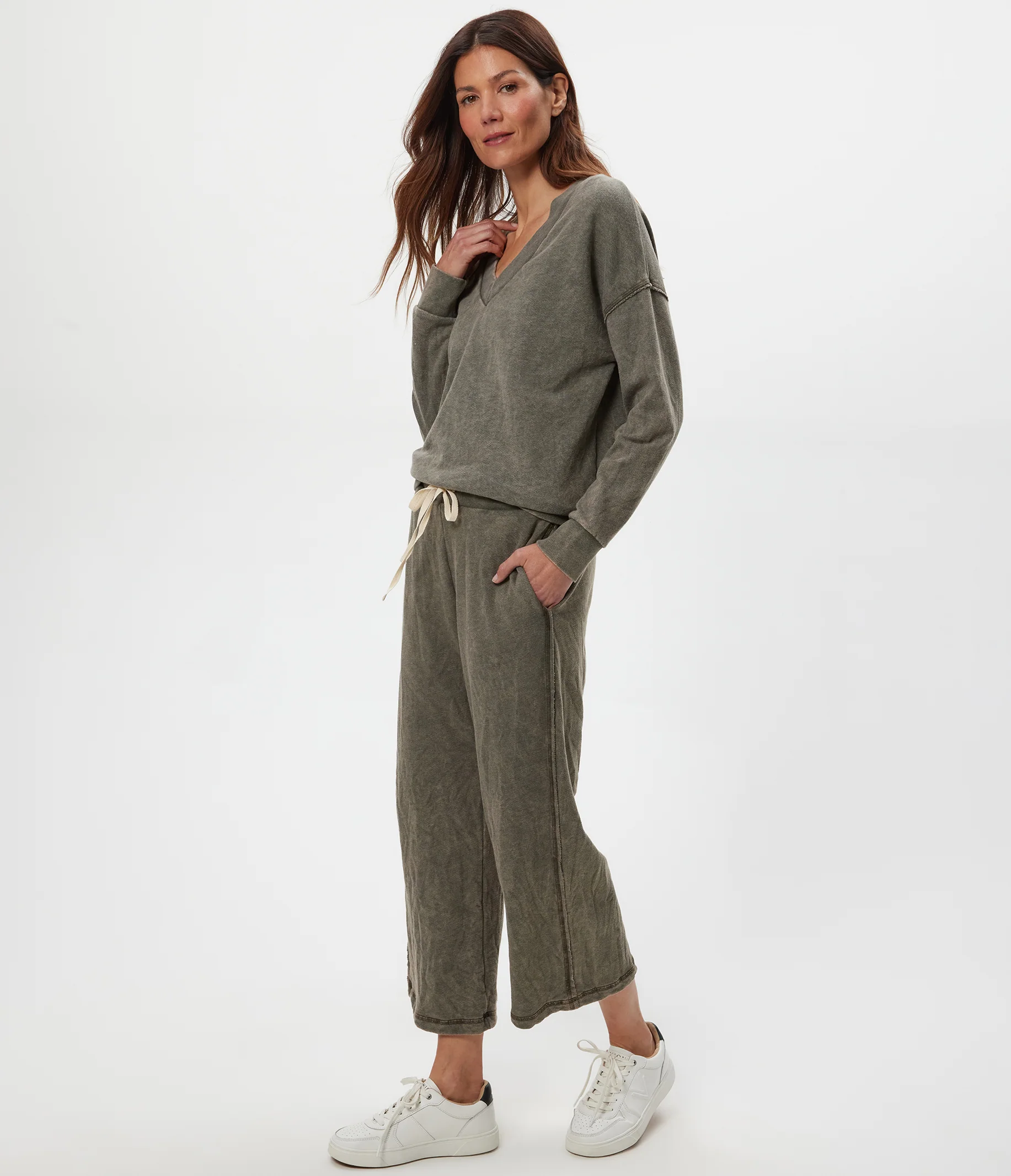 Jaden Mineral Wash Cropped Pant - Image 11