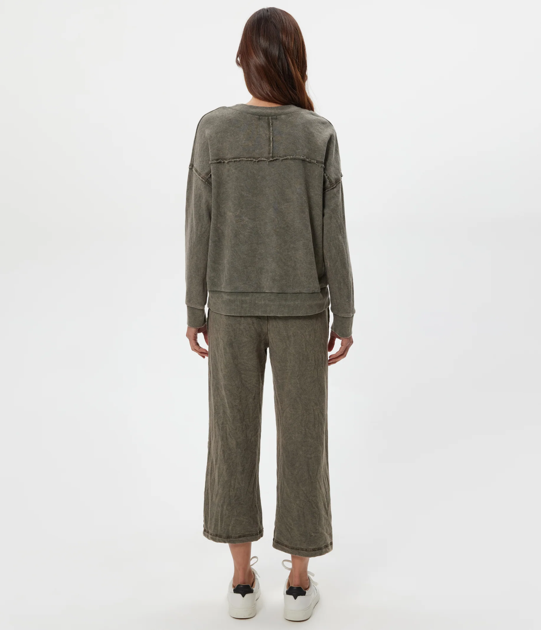 Jaden Mineral Wash Cropped Pant - Image 12