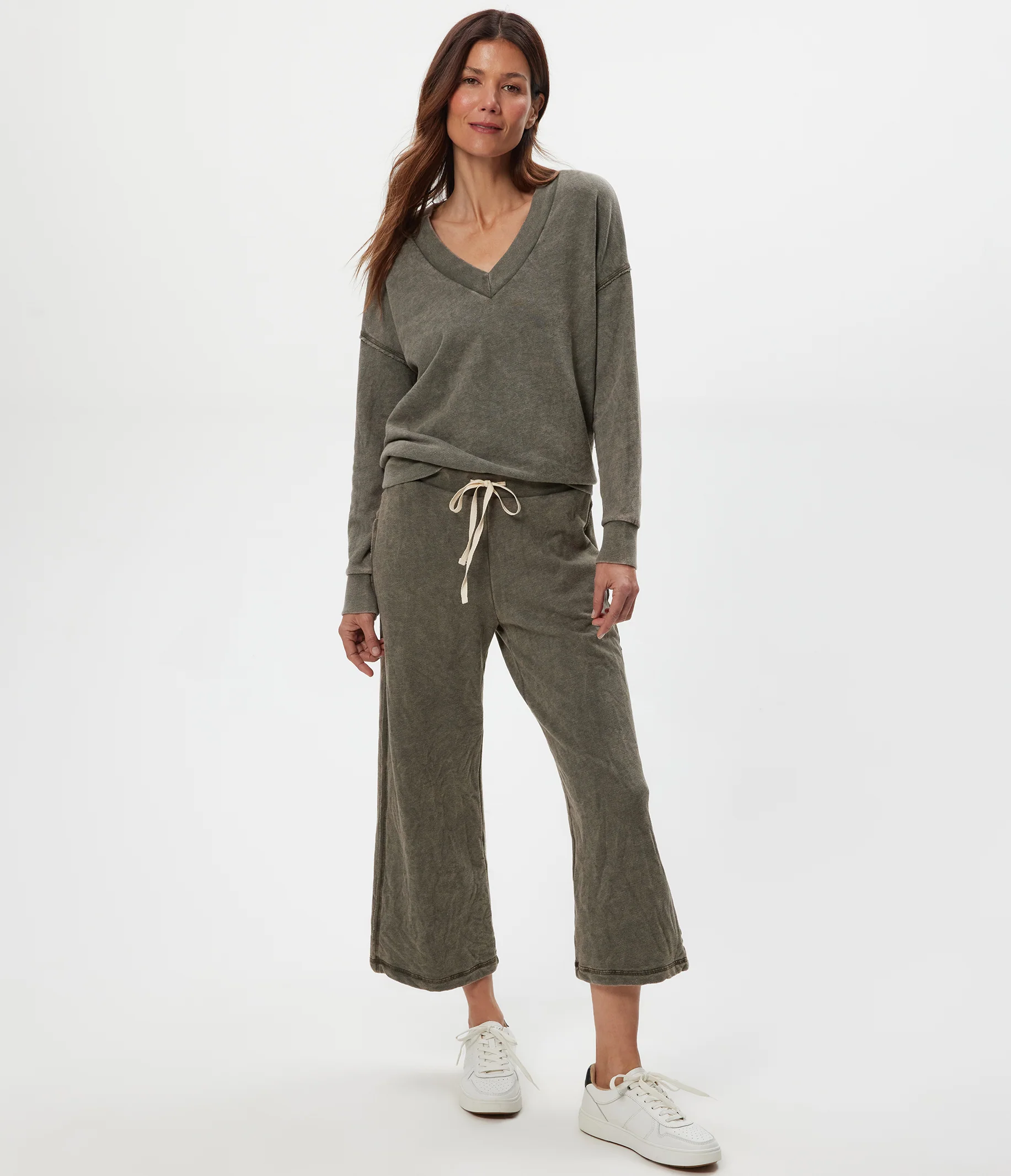 Jaden Mineral Wash Cropped Pant - Image 9