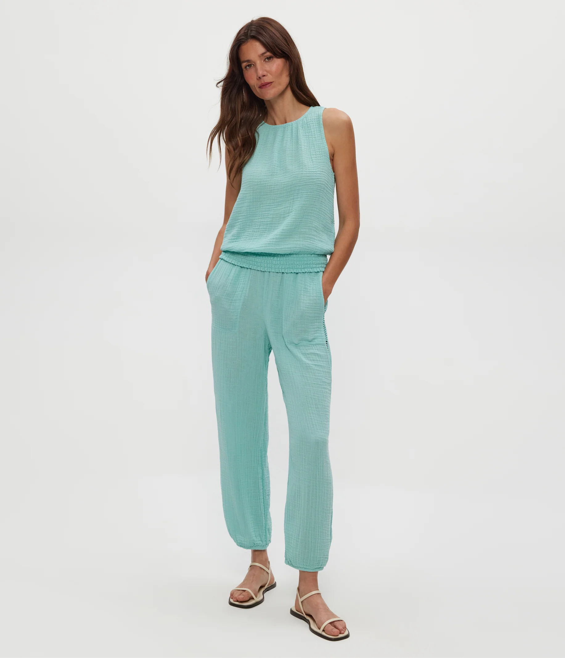 Janelle Tie Neck Tank - Image 18