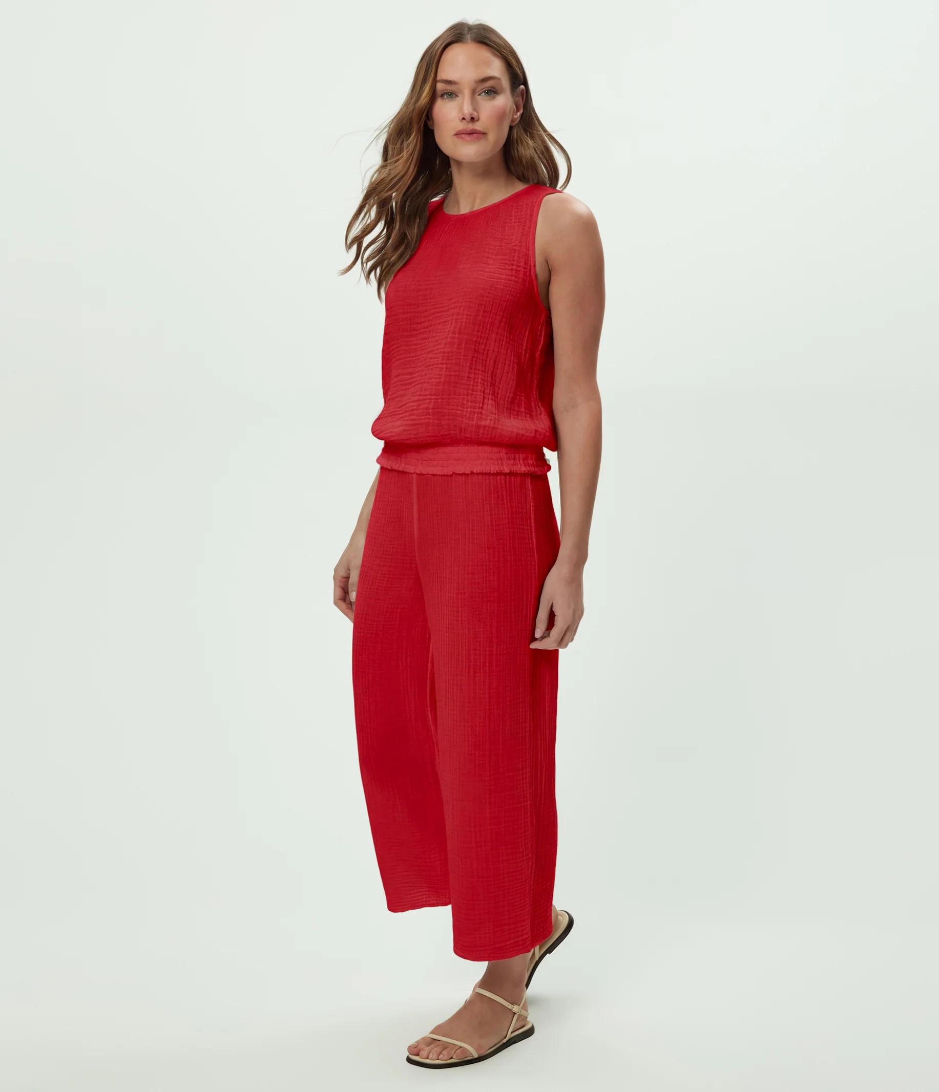 Janelle Tie Neck Tank - Image 86