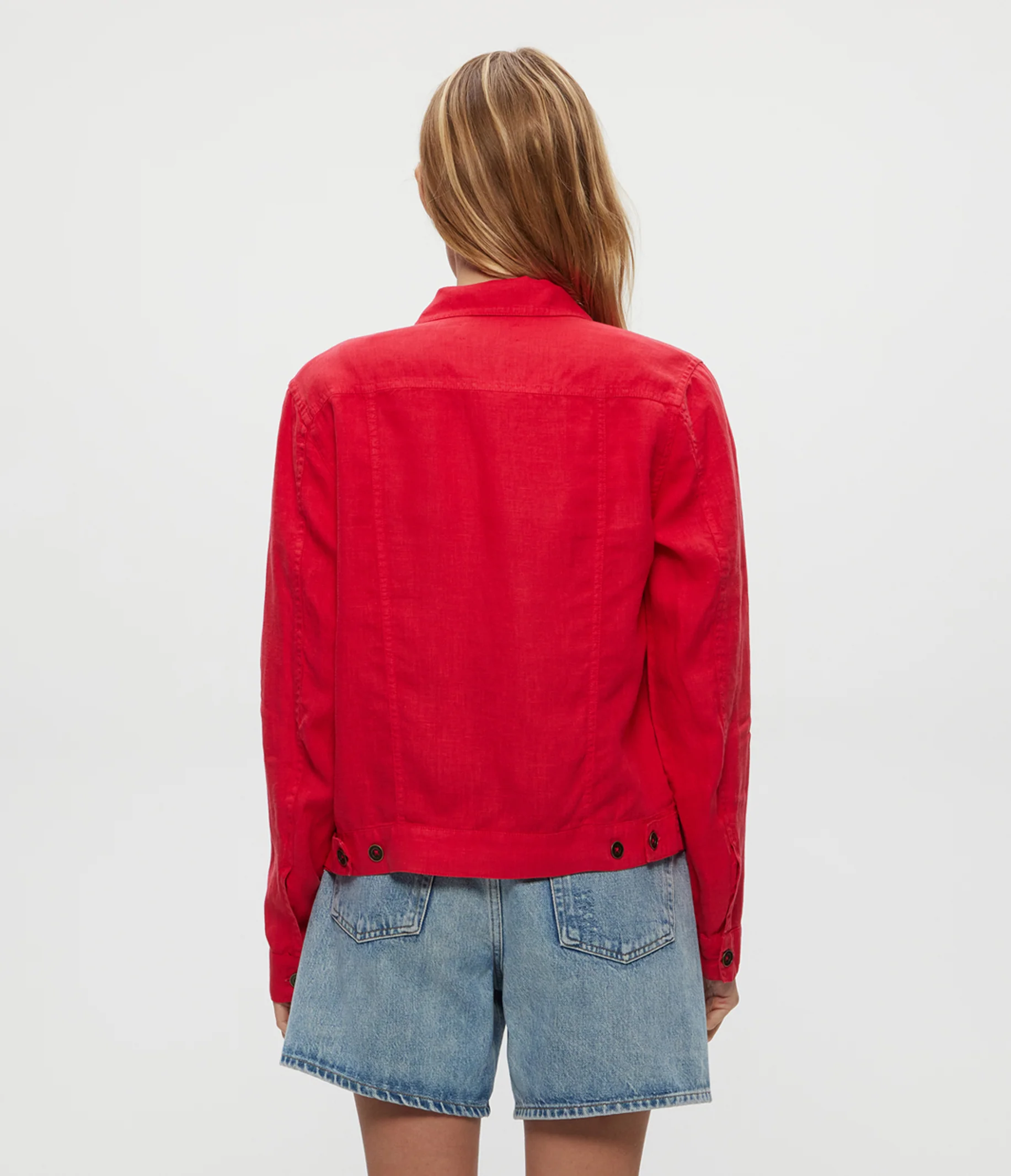 Jean Linen Jacket - Image 105