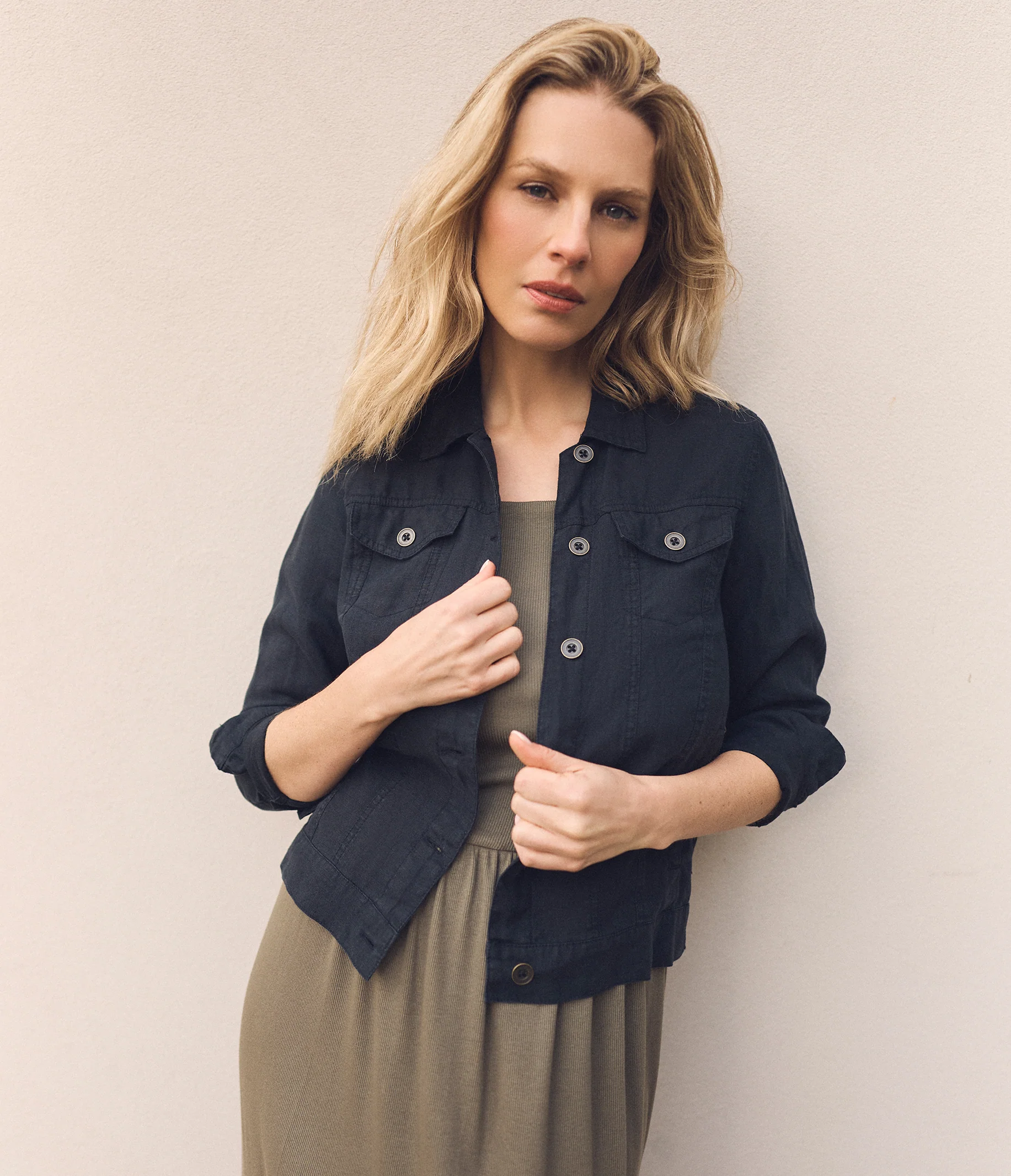 Jean Linen Jacket - Image 114