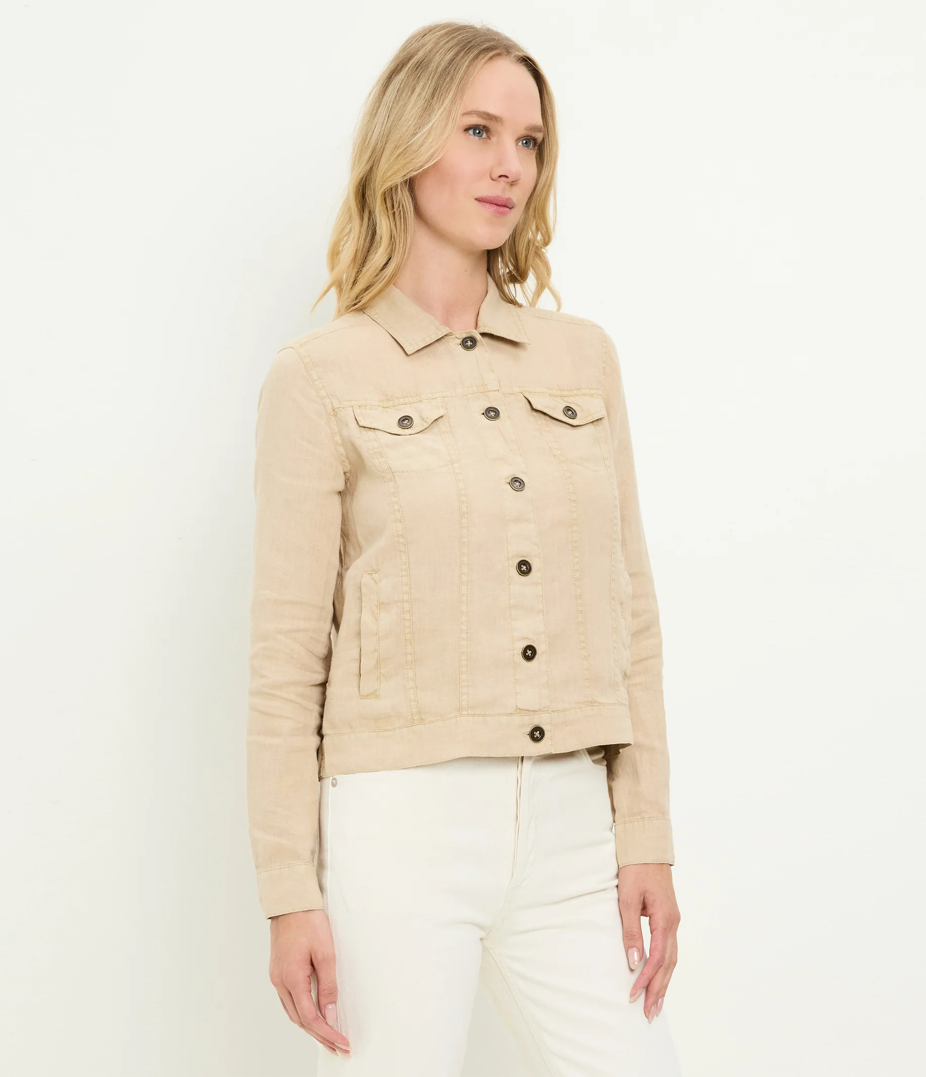 Jean Linen Jacket - Image 118