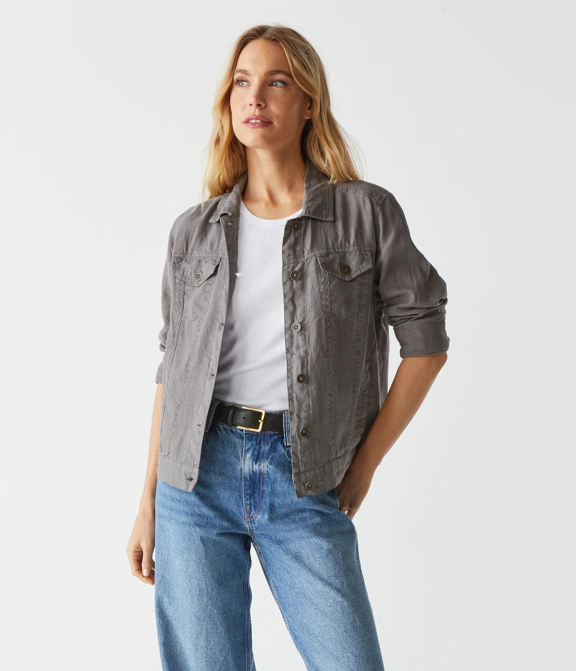 Jean Linen Jacket - Image 51