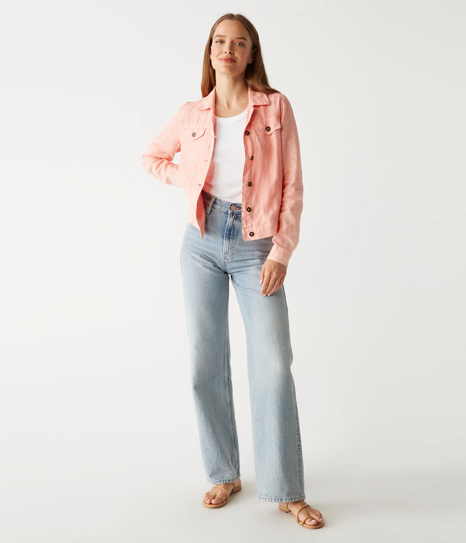 Jean Linen Jacket - Image 95