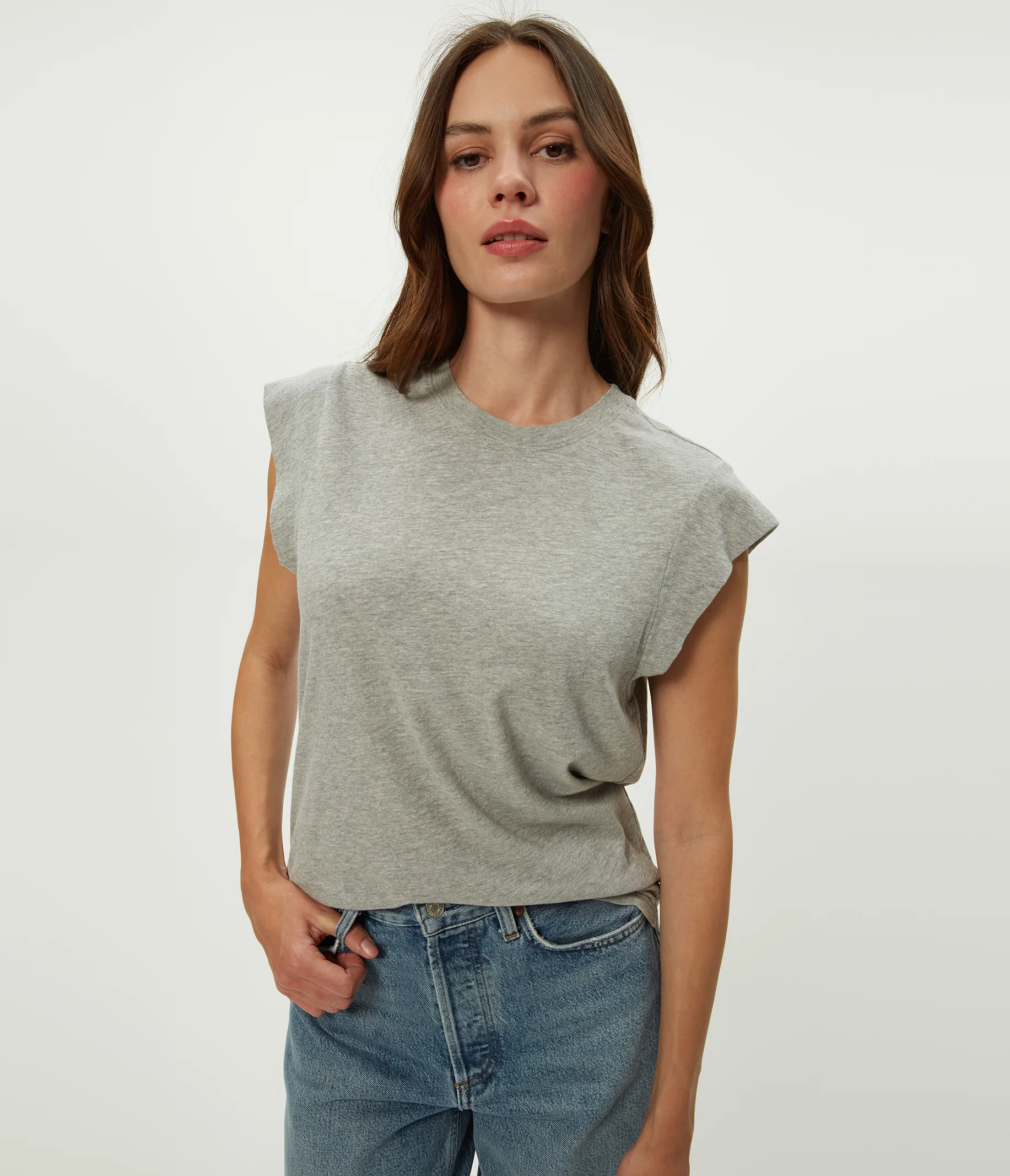 Joey Power Shoulder Tee