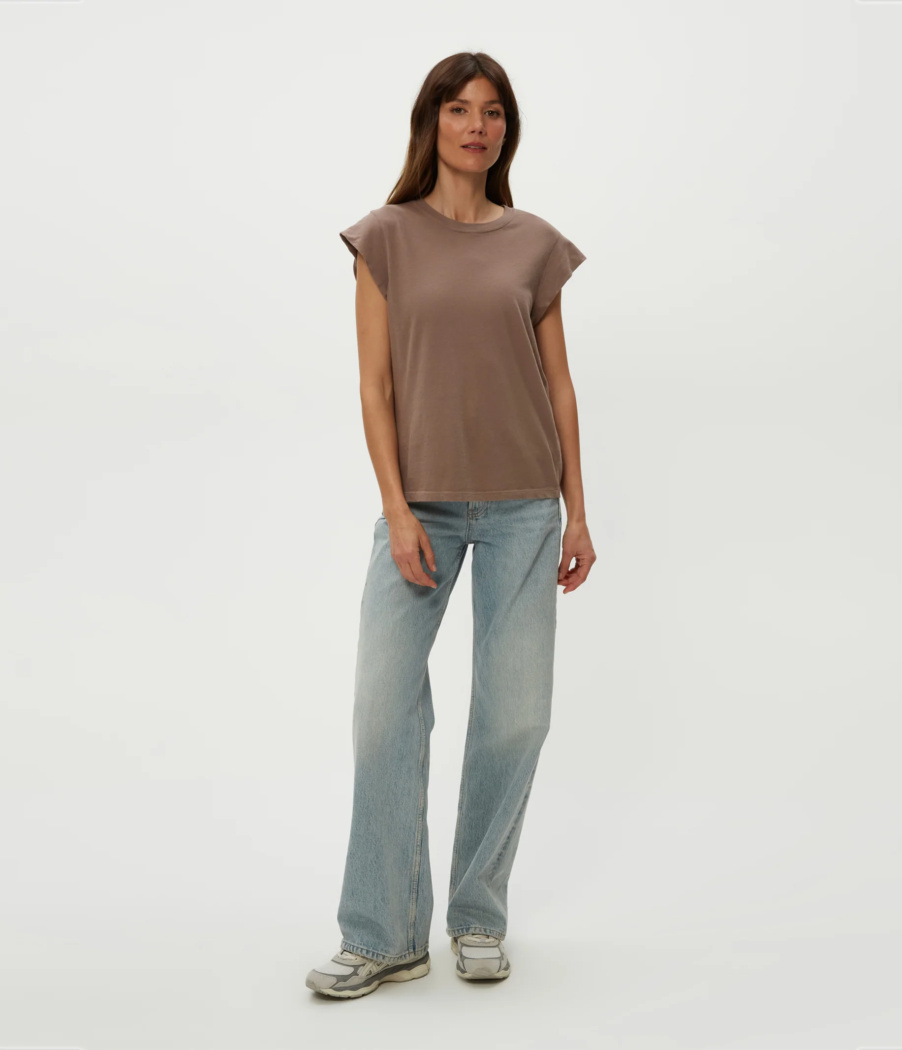 Joey Power Shoulder Tee - Image 14