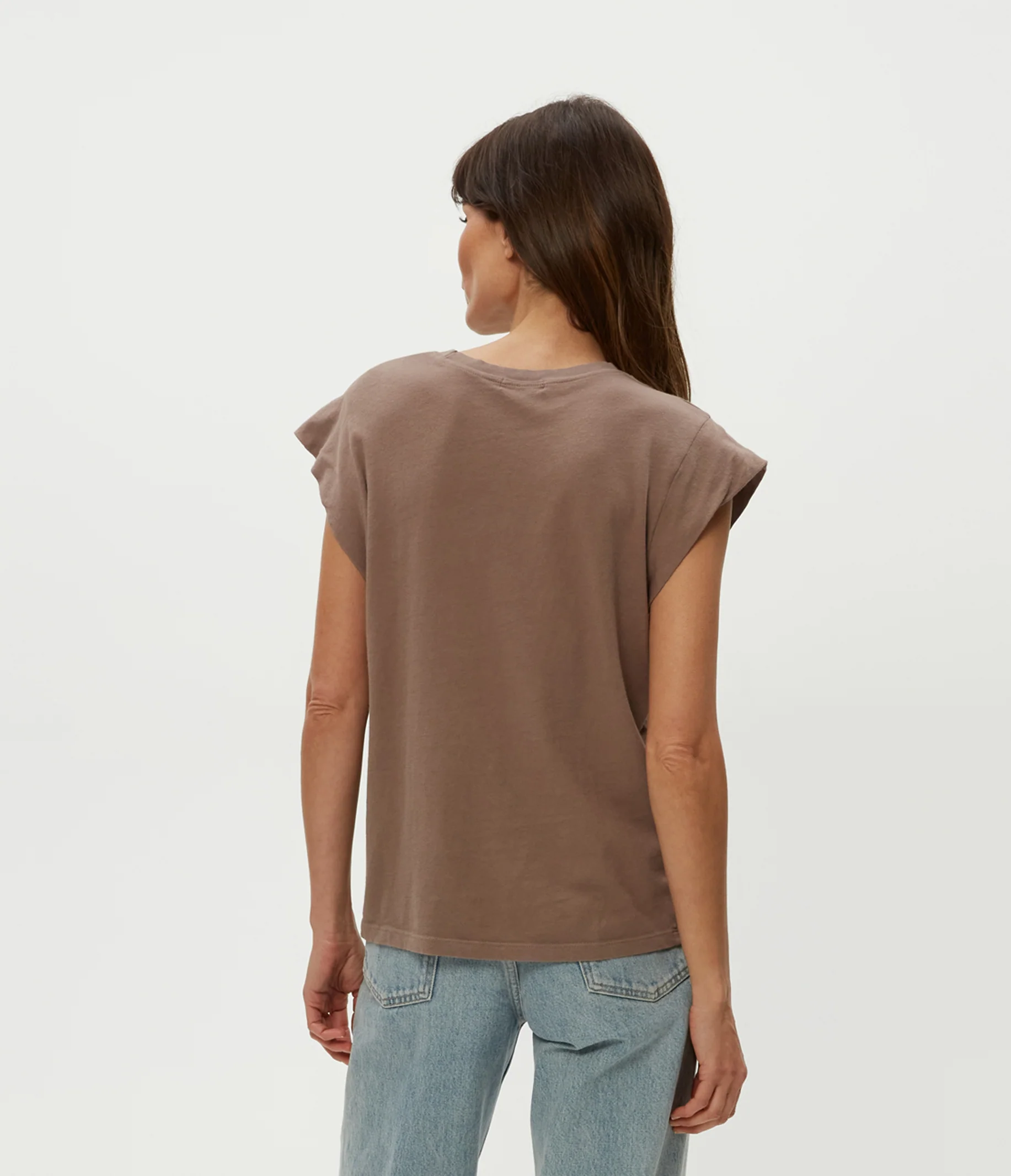 Joey Power Shoulder Tee - Image 16