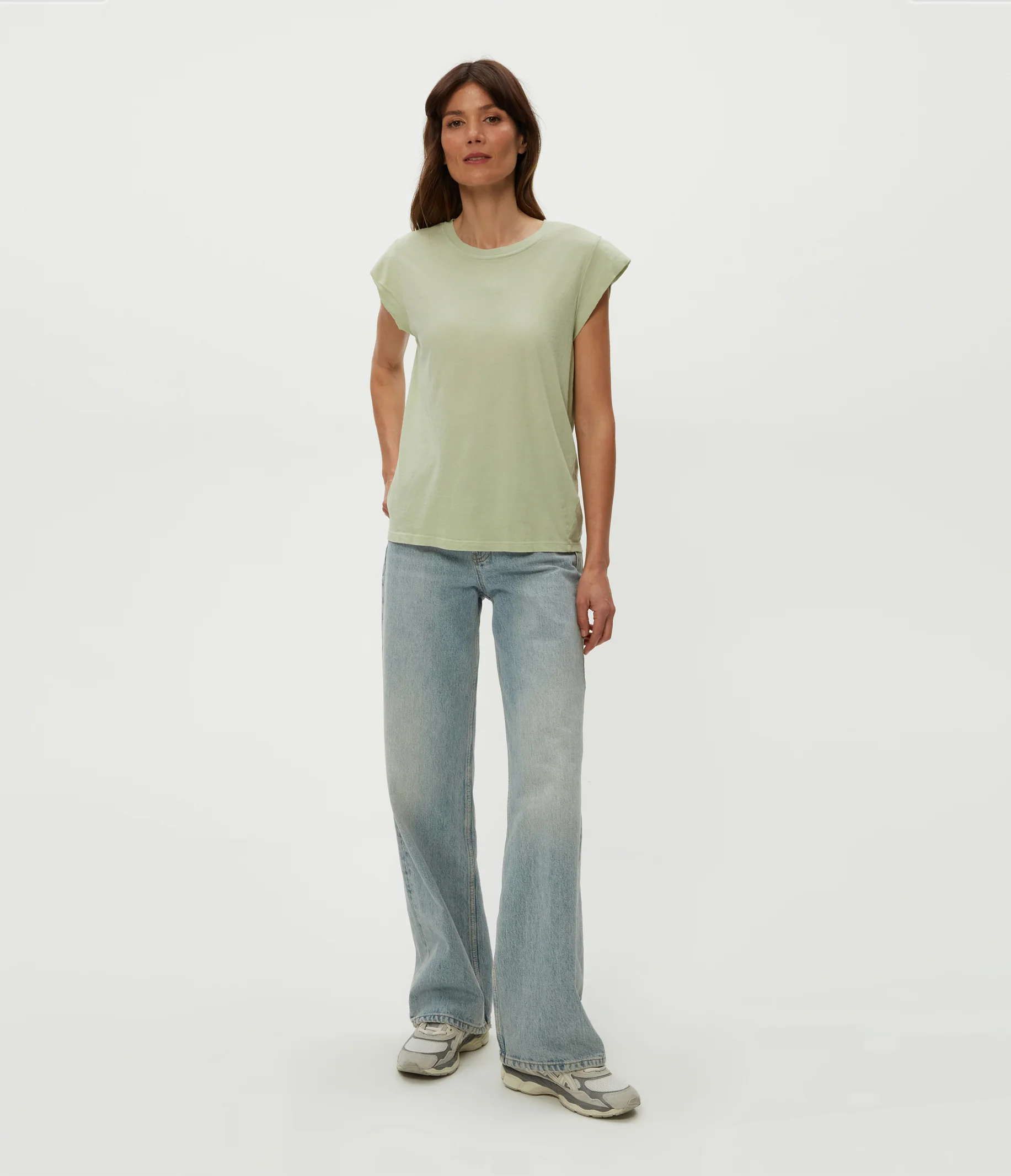 Joey Power Shoulder Tee - Image 18