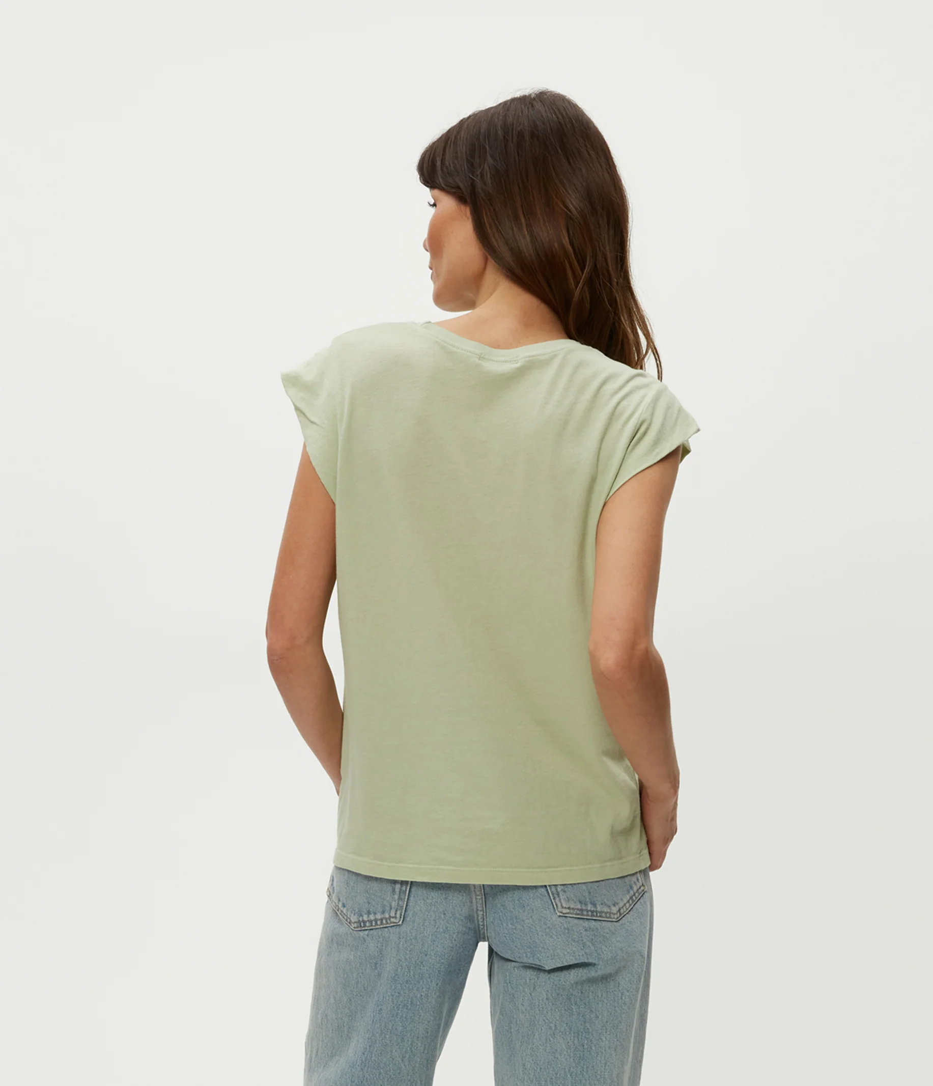 Joey Power Shoulder Tee - Image 20