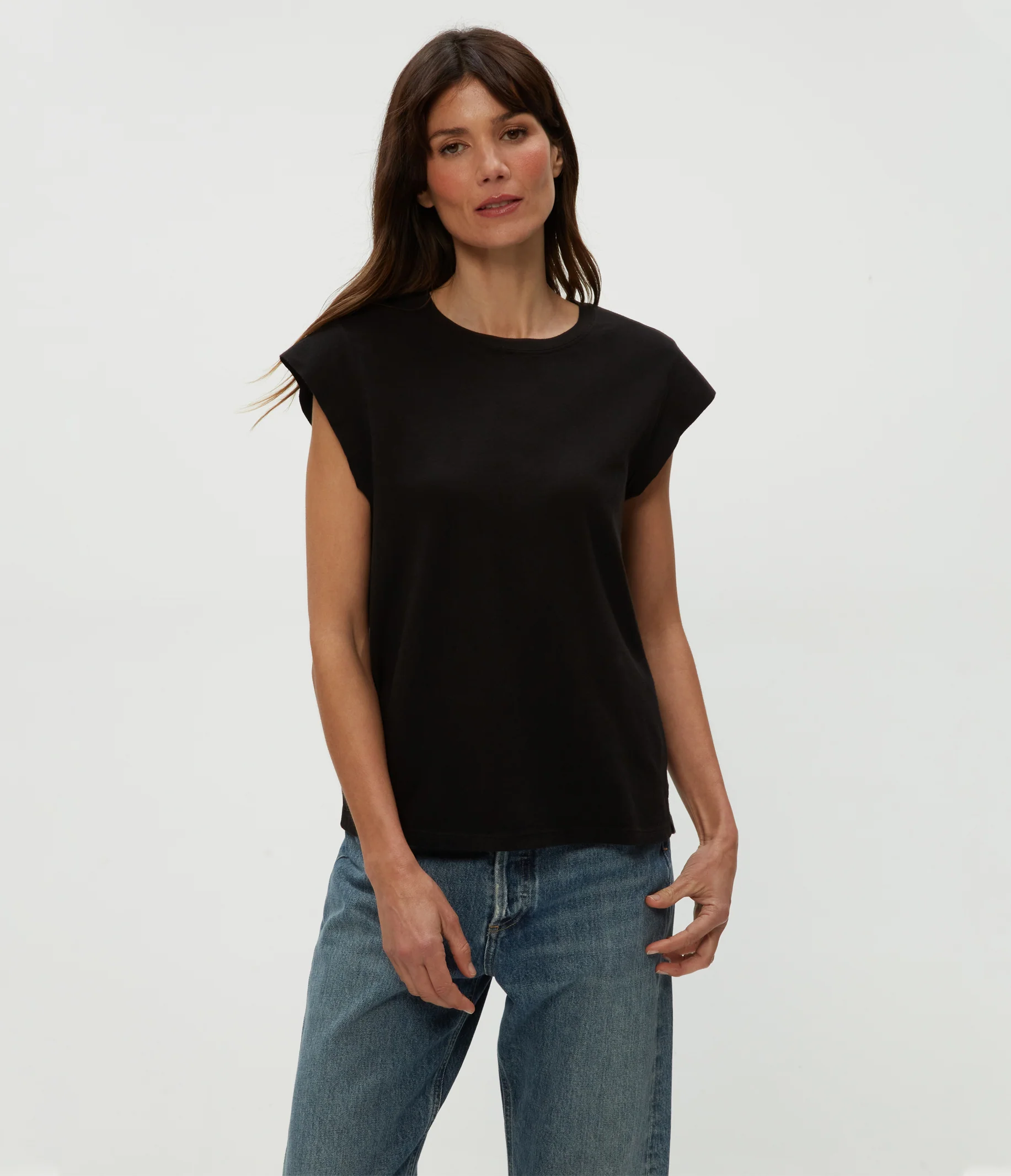 Joey Power Shoulder Tee - Image 21