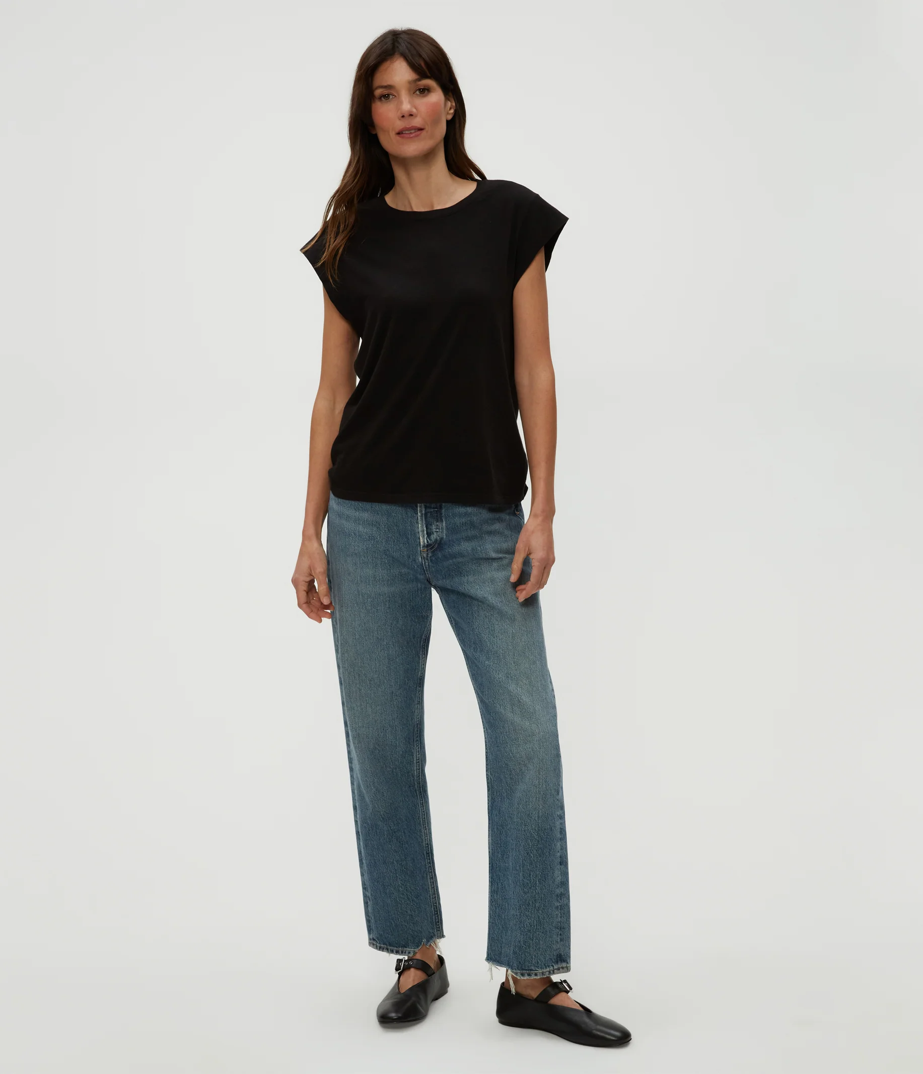 Joey Power Shoulder Tee - Image 22