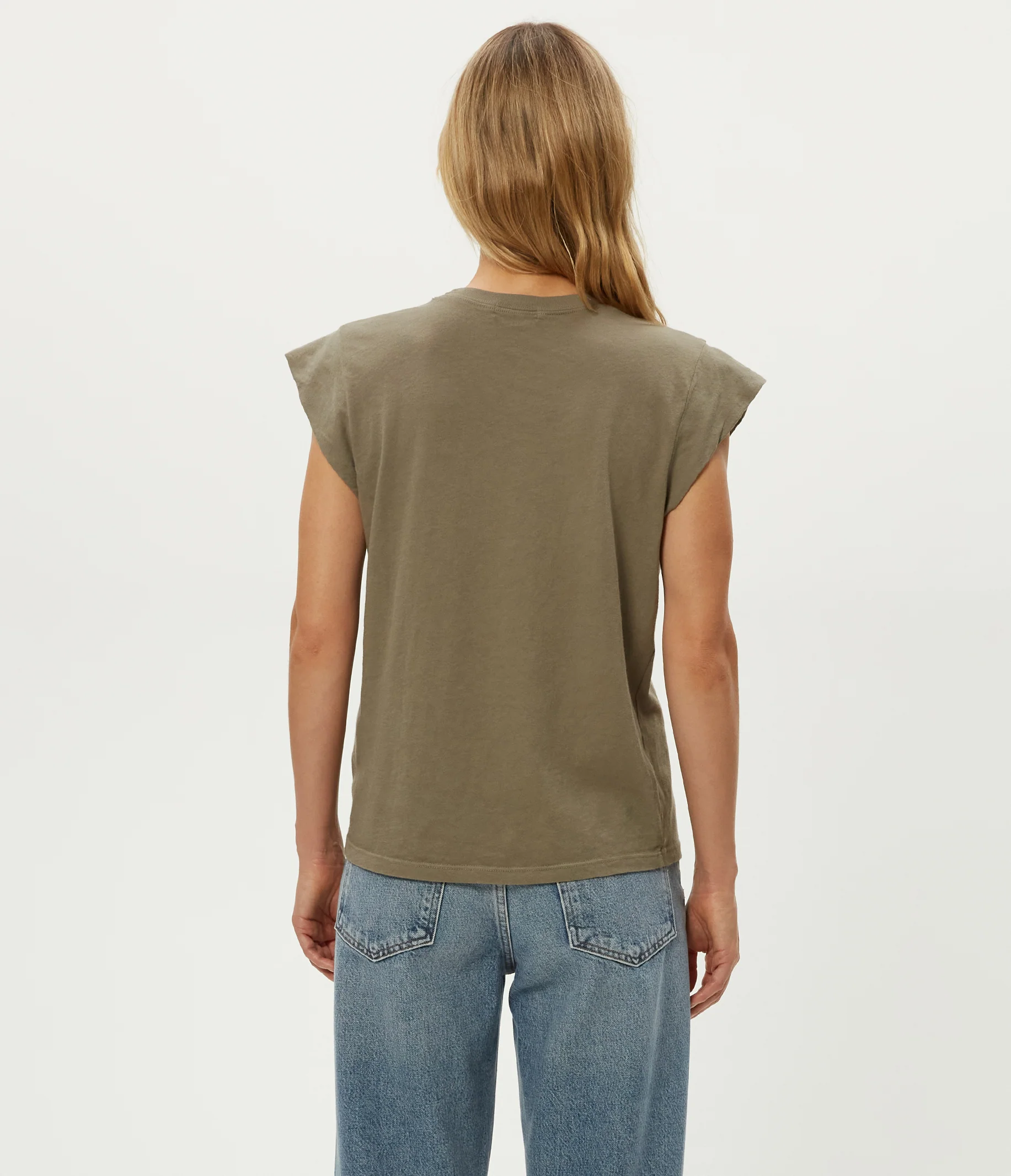 Joey Power Shoulder Tee - Image 32