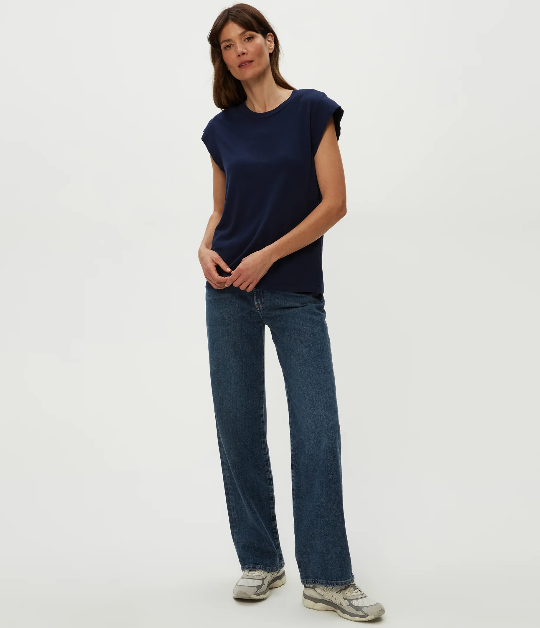 Joey Power Shoulder Tee - Image 34