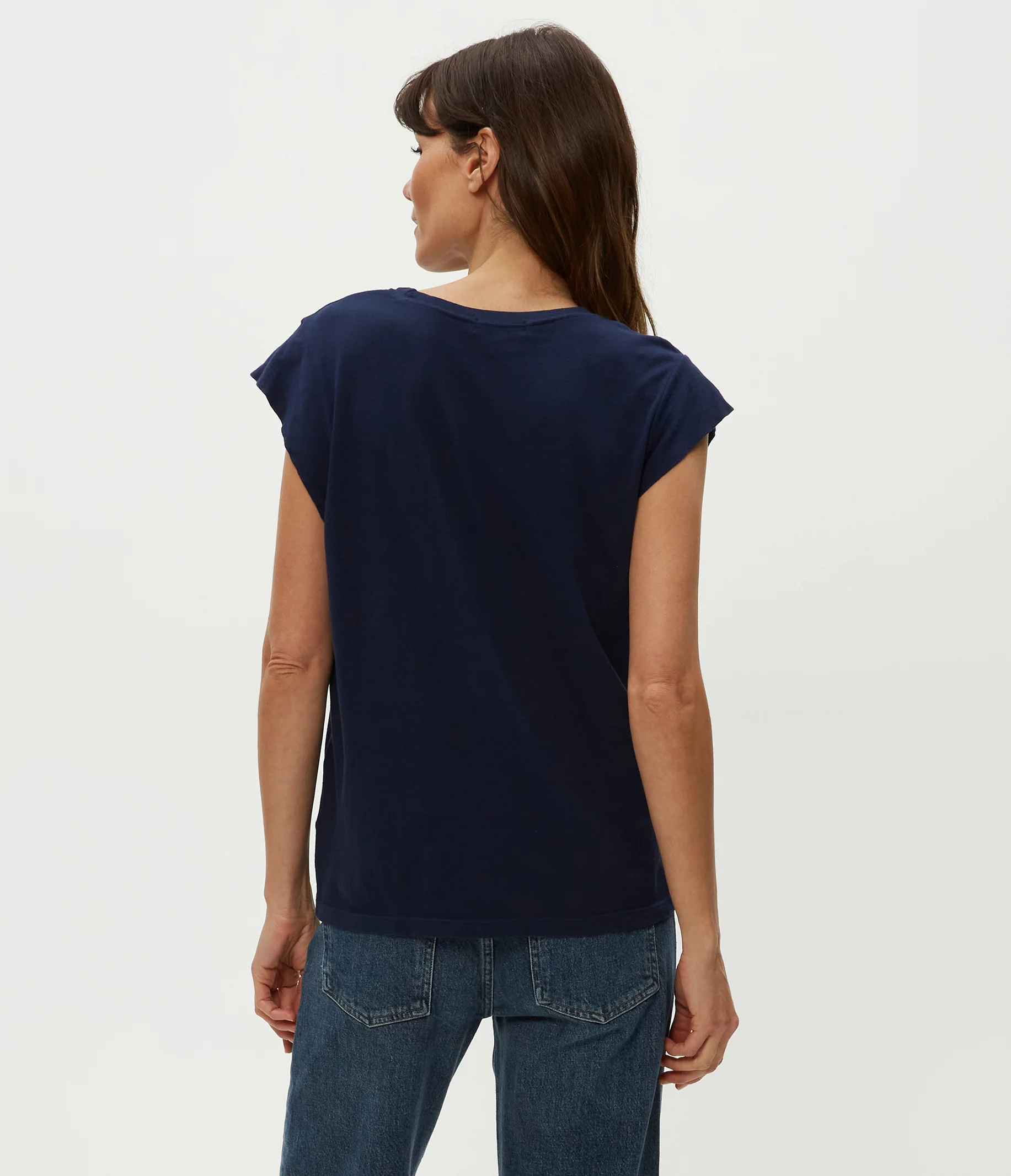 Joey Power Shoulder Tee - Image 36