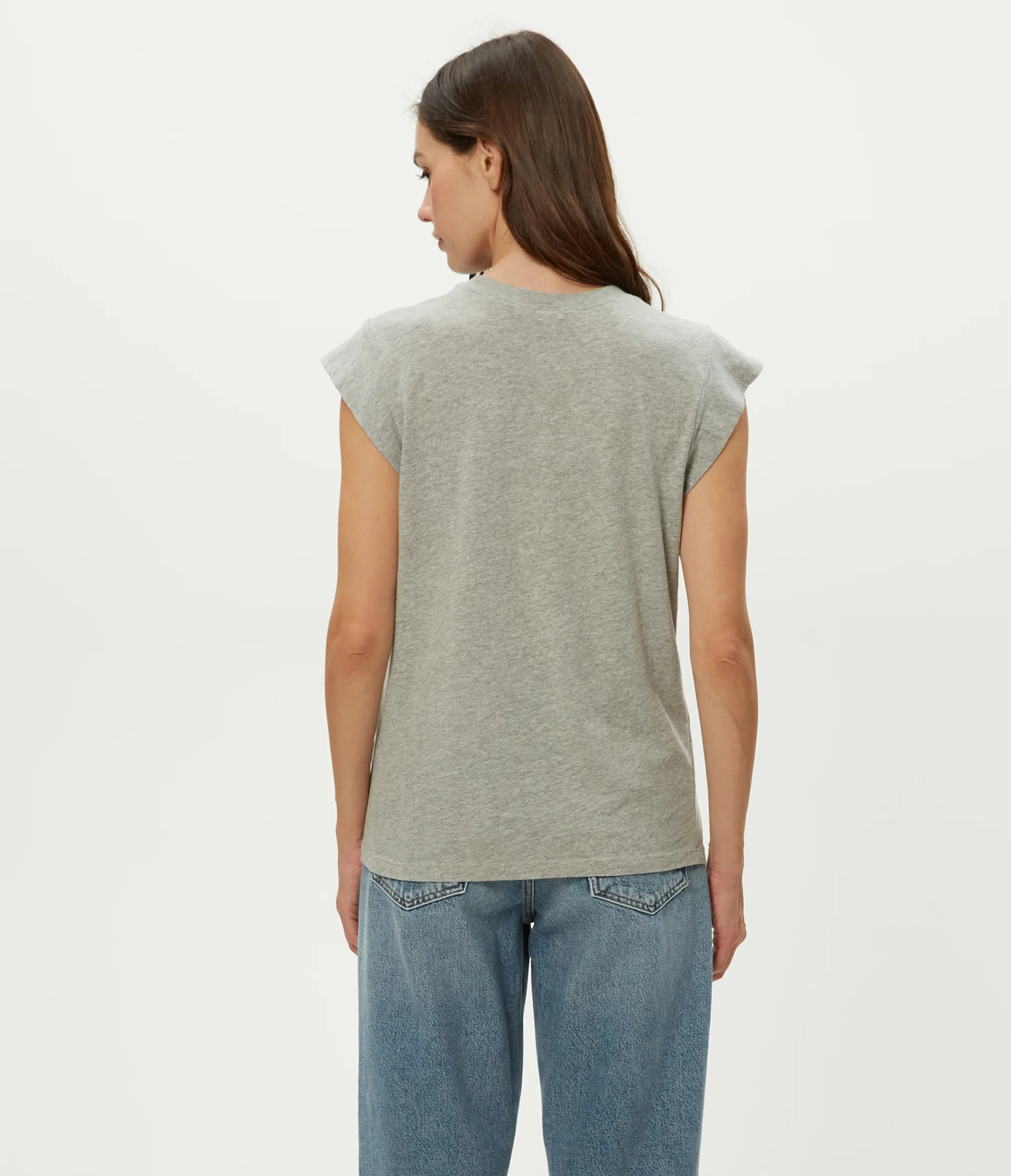 Joey Power Shoulder Tee - Image 4