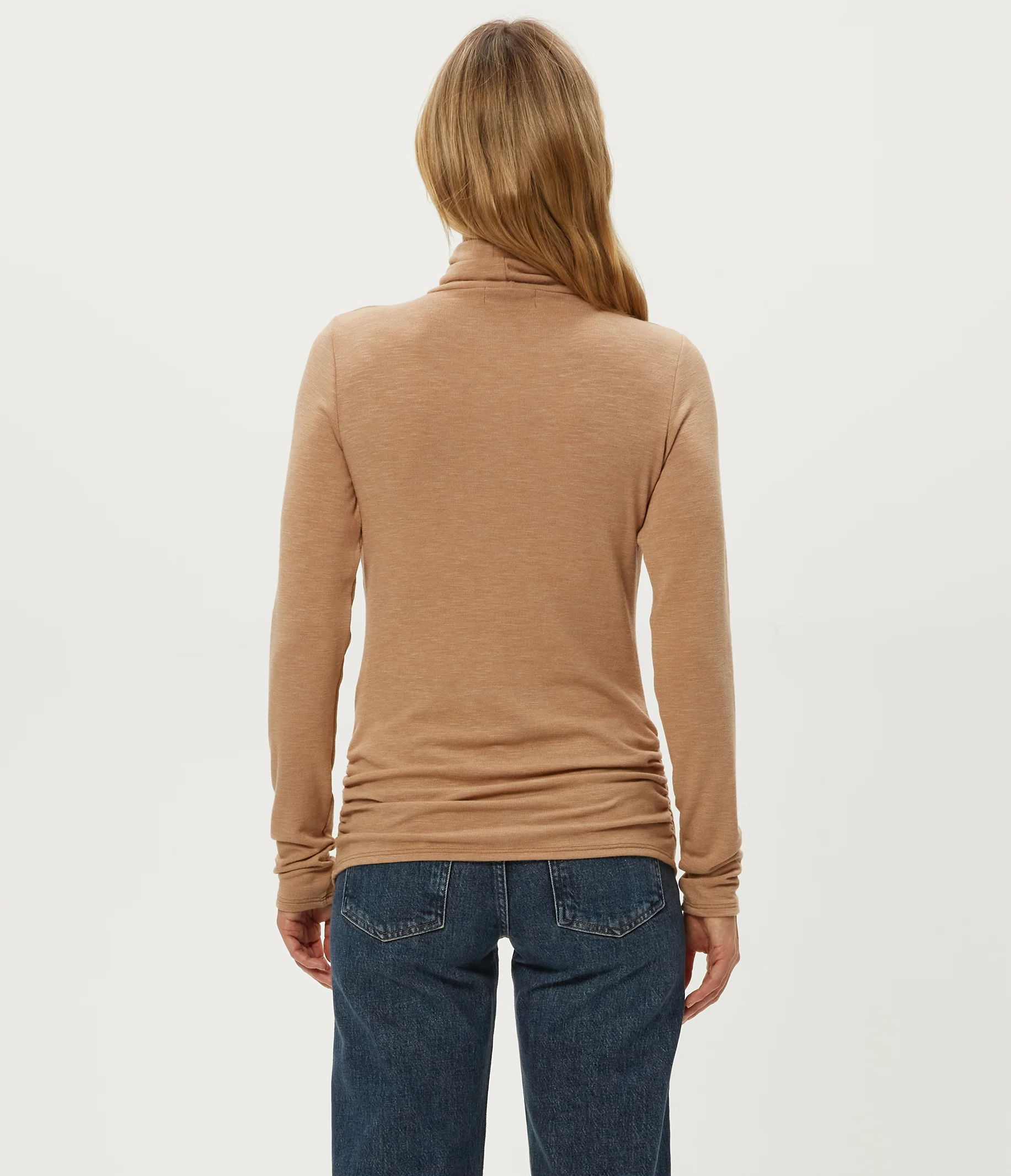Jojo Side Ruched Turtleneck - Image 16