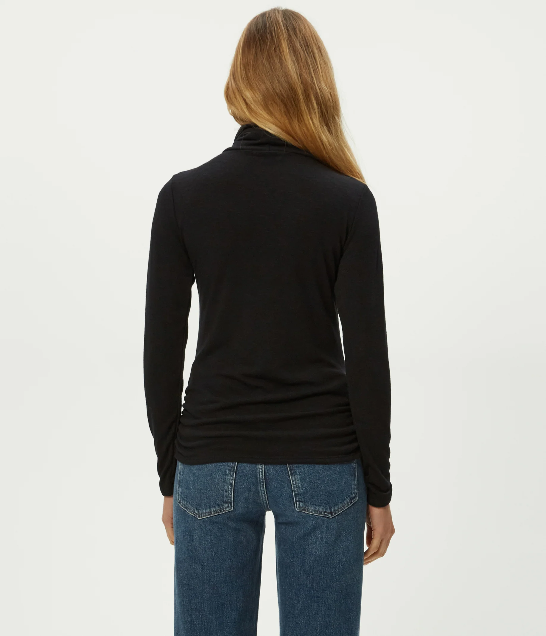 Jojo Side Ruched Turtleneck - Image 19