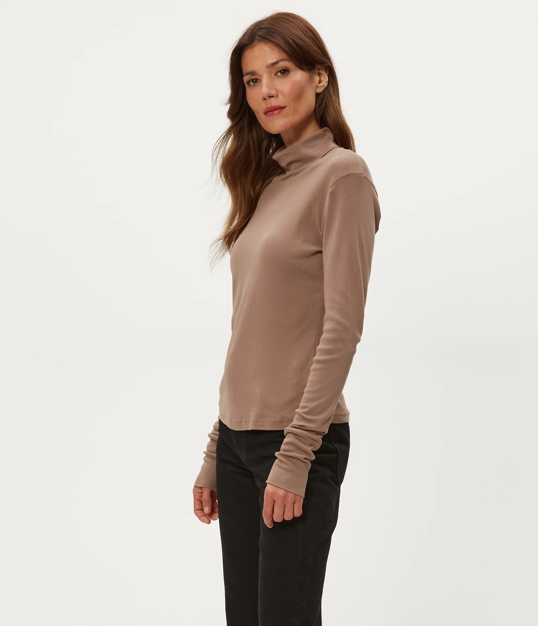 Jolene Supima Turtleneck - Image 3