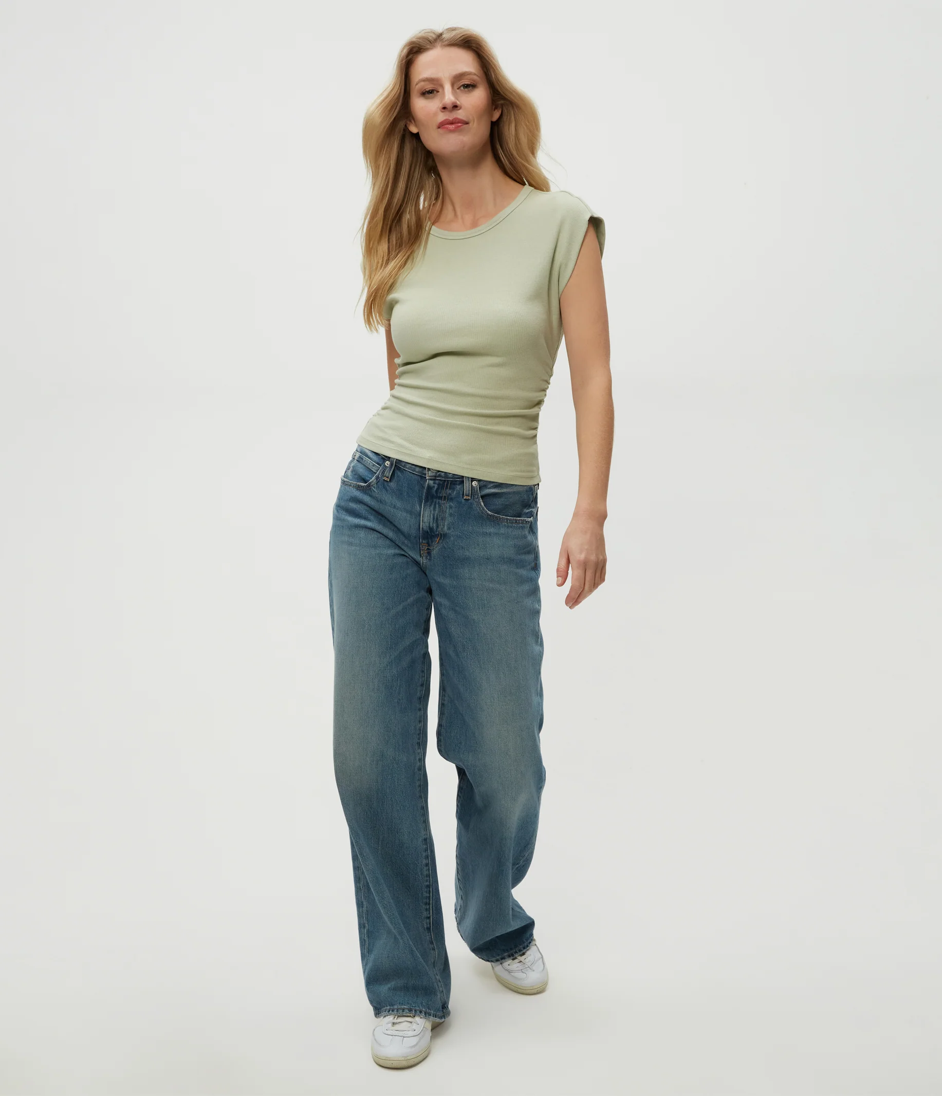 Joni Power Shoulder Tee - Image 18