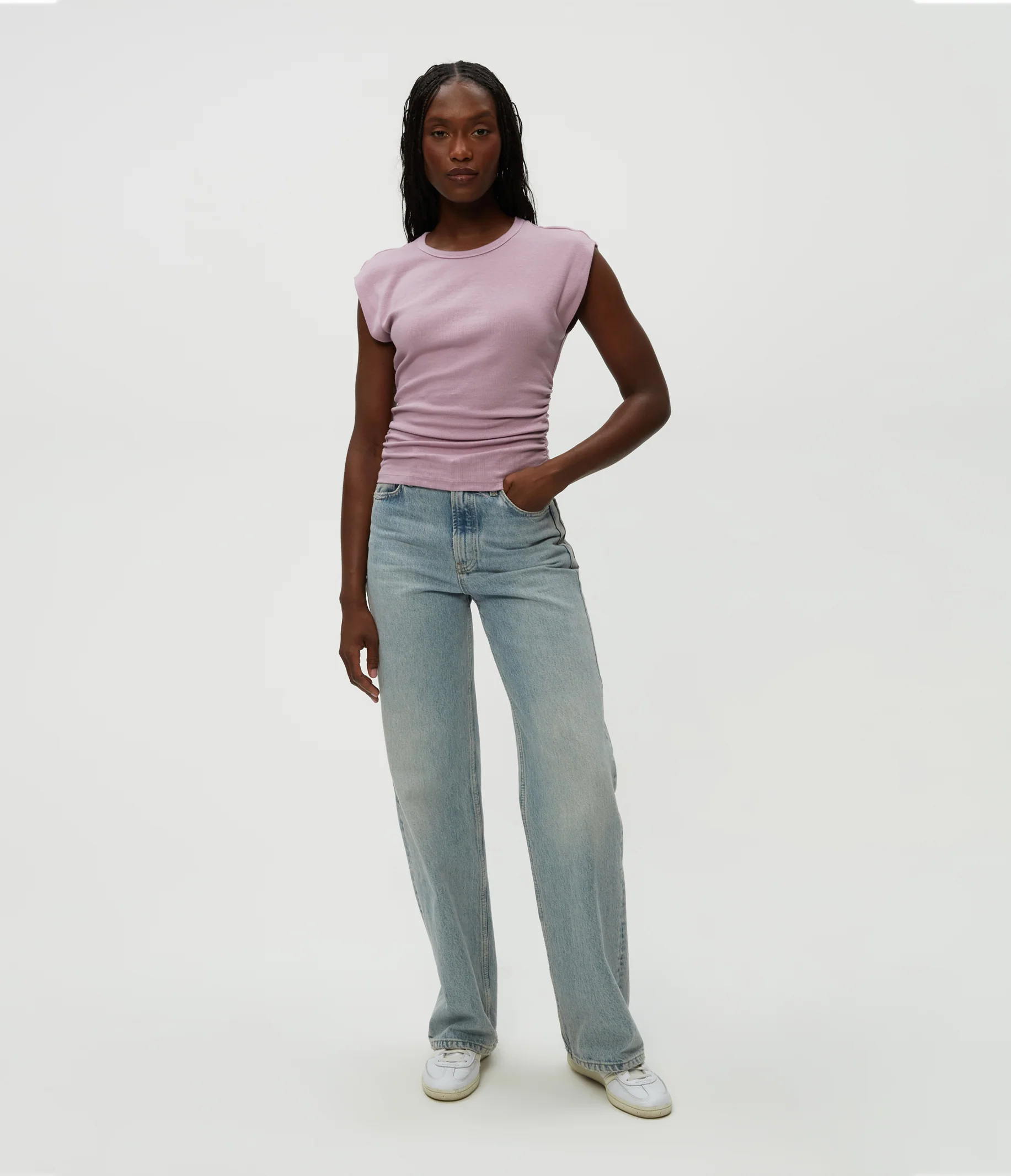 Joni Power Shoulder Tee - Image 21