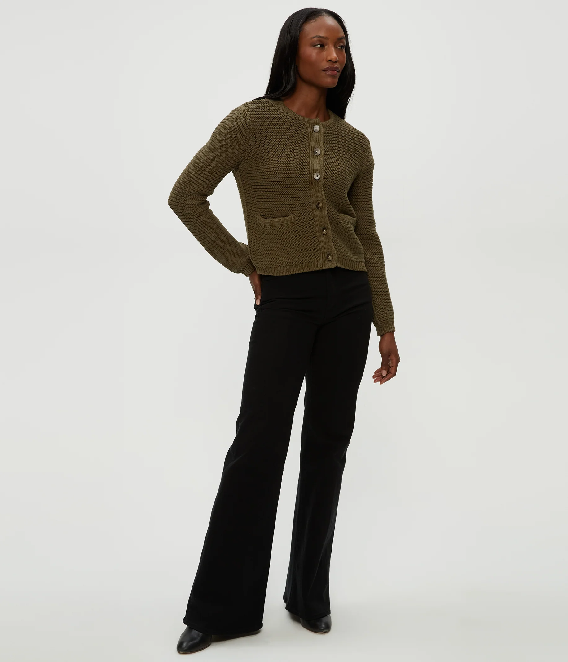 Kaden Crewneck Cardigan - Image 10