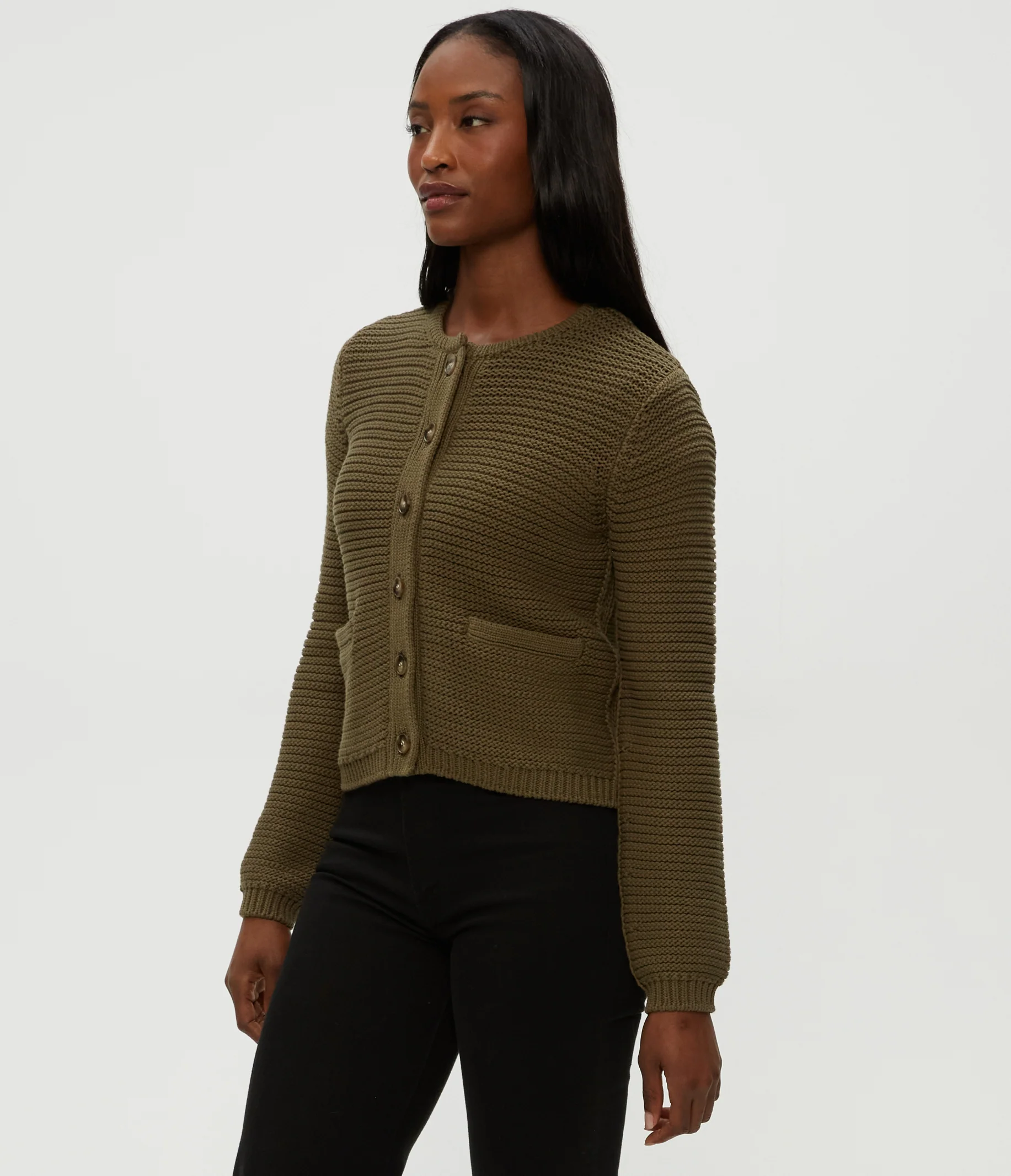 Kaden Crewneck Cardigan - Image 11