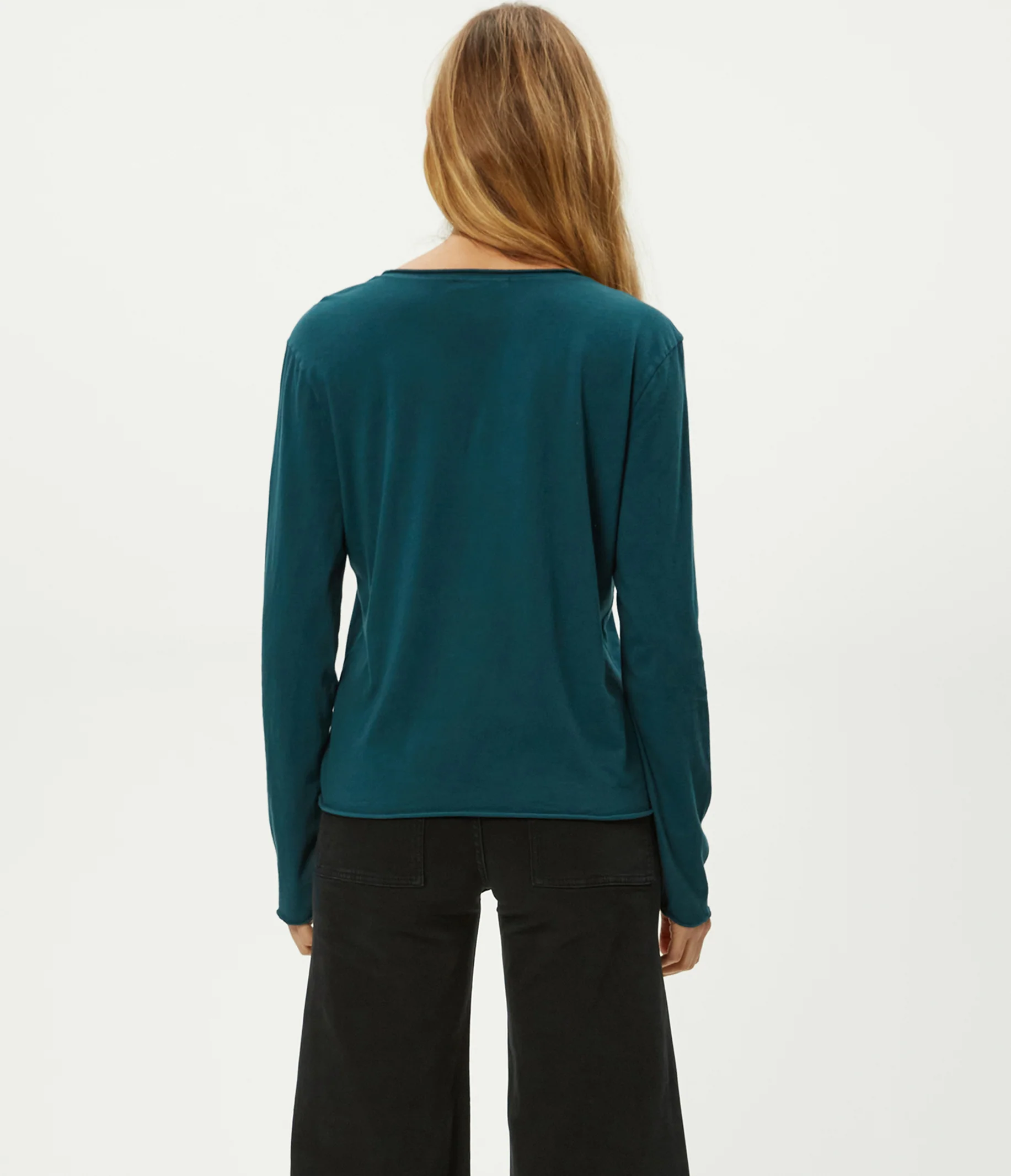 Kailee V-Neck Long Sleeve Tee - Image 12